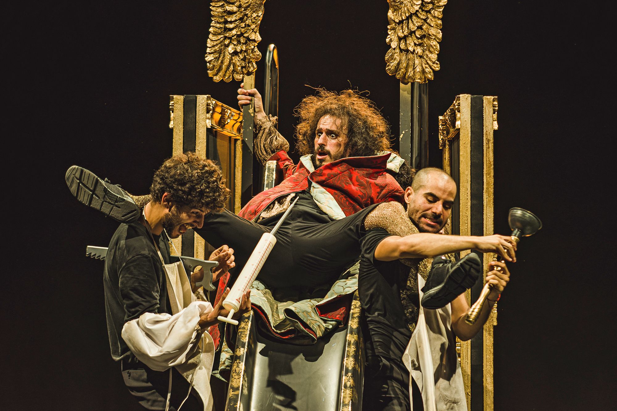 A la venta las entradas para el XXXII Festival de Teatro de Comedias en El Puerto. En la imagen, un momento de la obra 'Vive Molière'