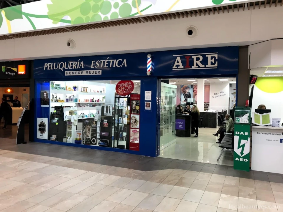 La peluquería Aire situada en Carrefour Sur.