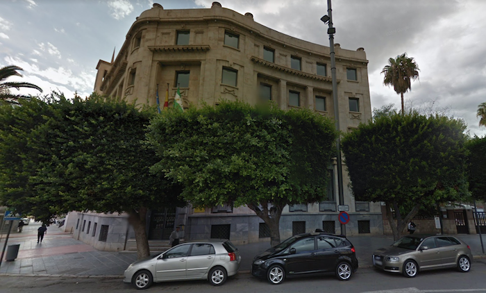 La Fiscalía Provincial de Almería, en una imagen de Google Maps. 
