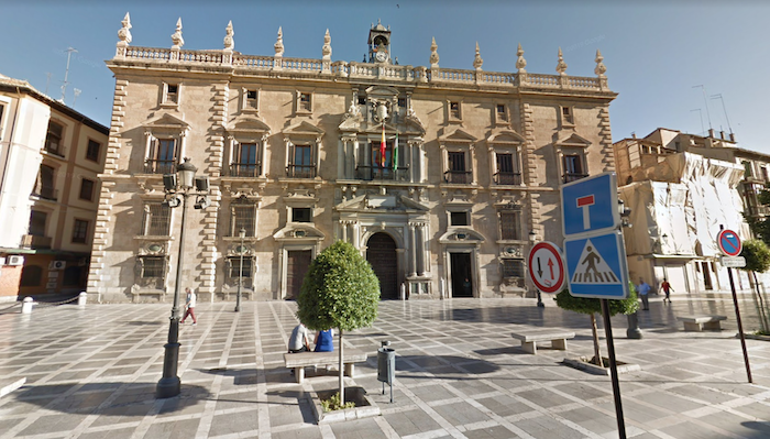 La Audiencia Provincial de Granada, en una imagen de Google Maps.