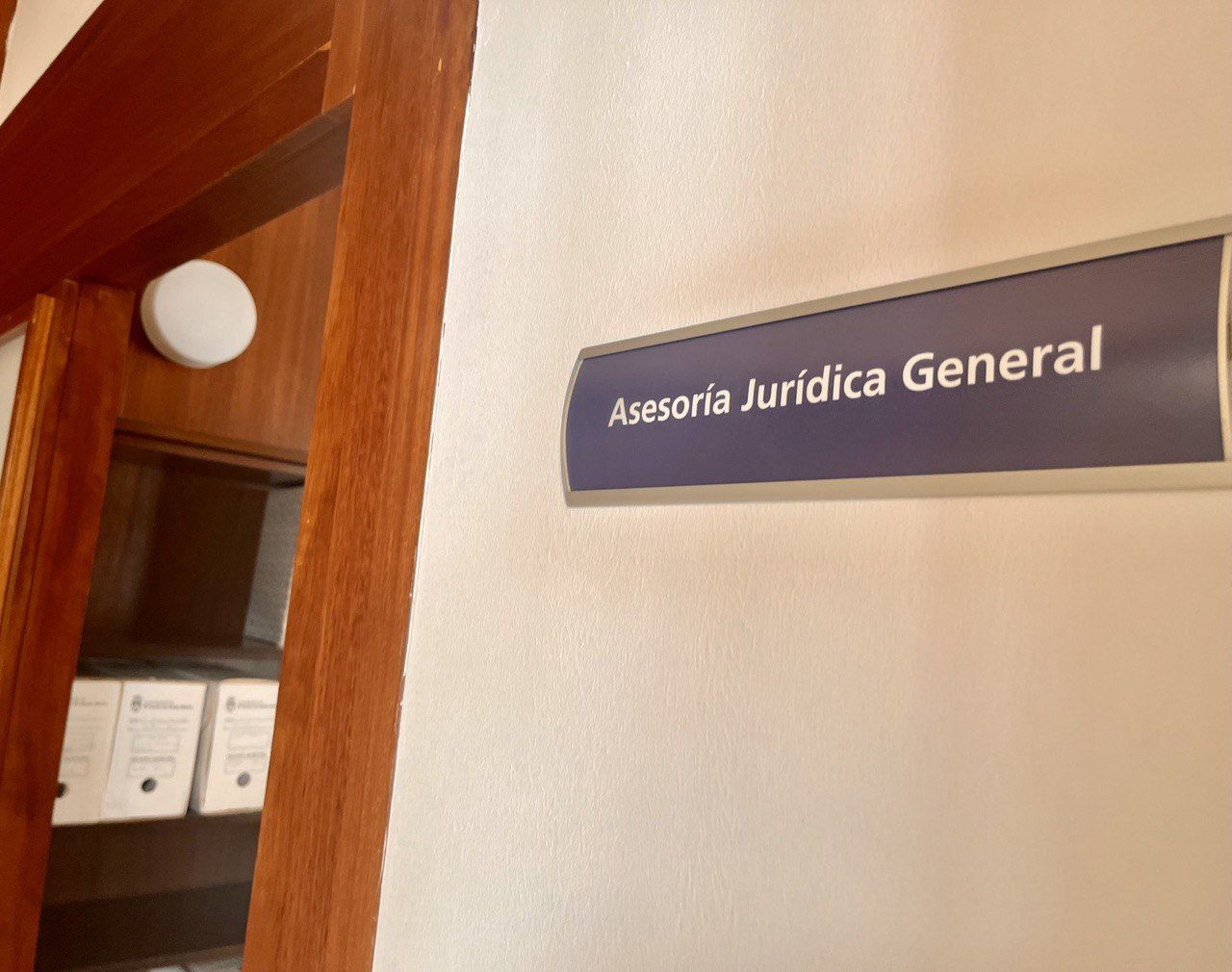 Oficina de la Asesoría Jurídica General en el Ayuntamiento de El Puerto. 