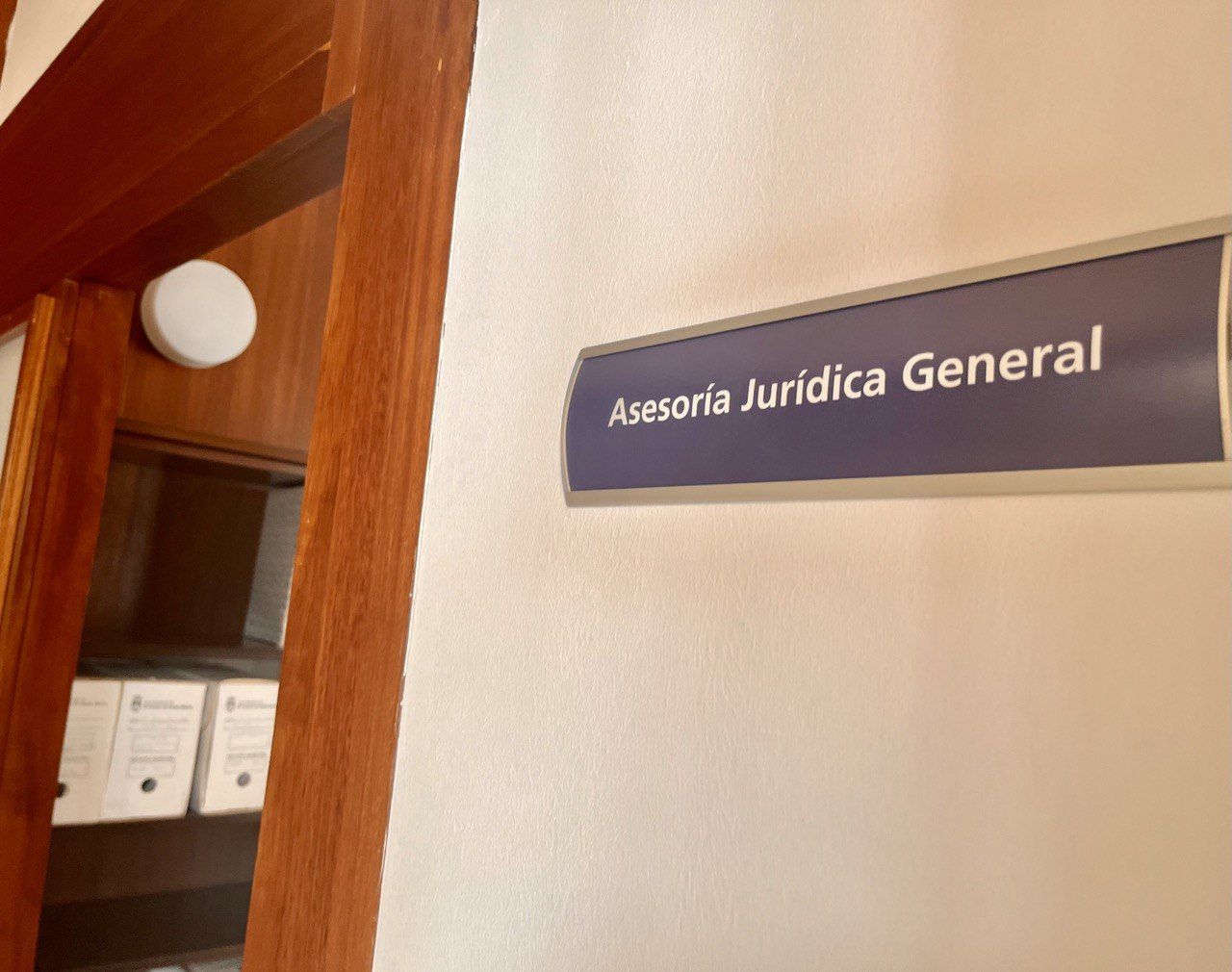Oficina de la Asesoría Jurídica General en el Ayuntamiento de El Puerto. 