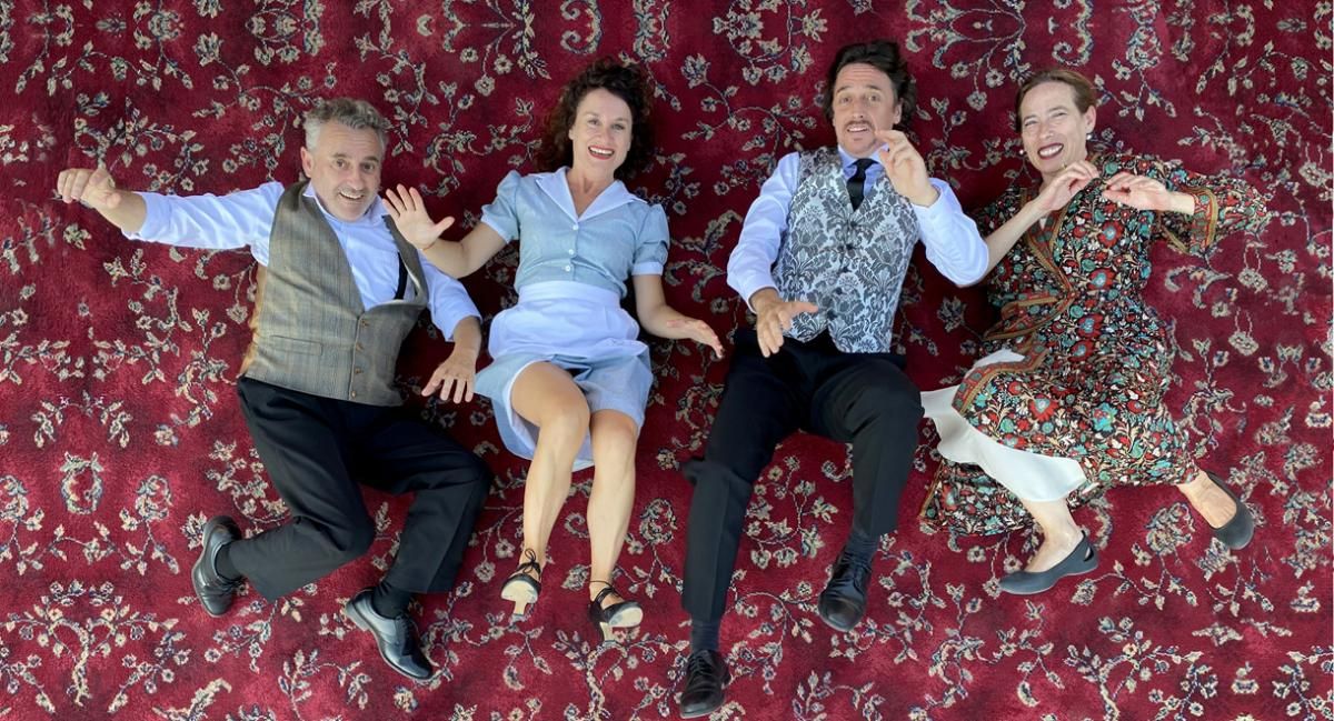 Imagen de uno de los repartos del Festival de Teatro de Comedias de El Puerto.