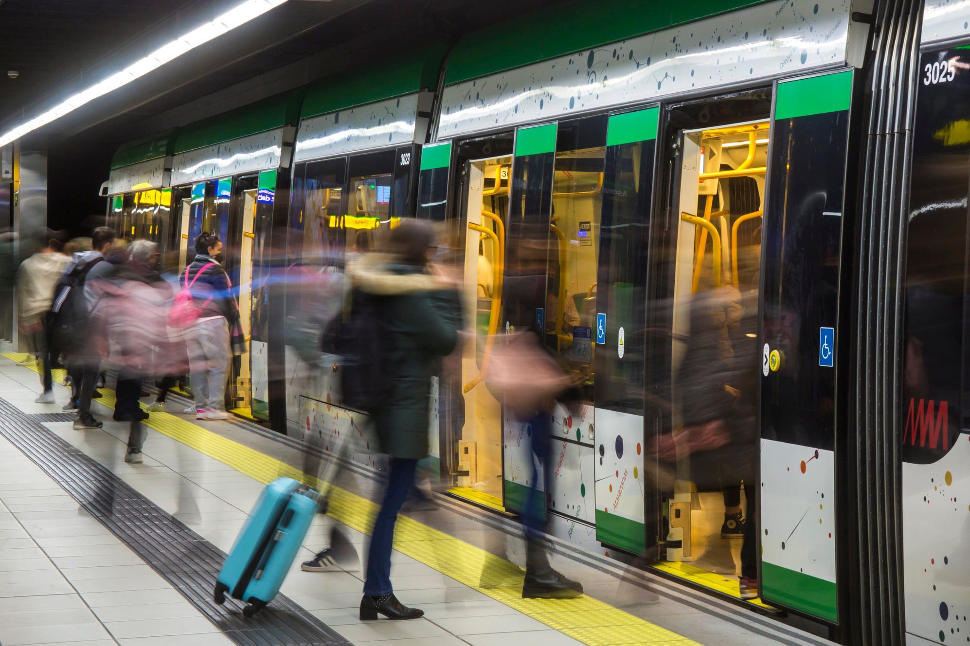 Metro de Málaga en una imagen de archivo.