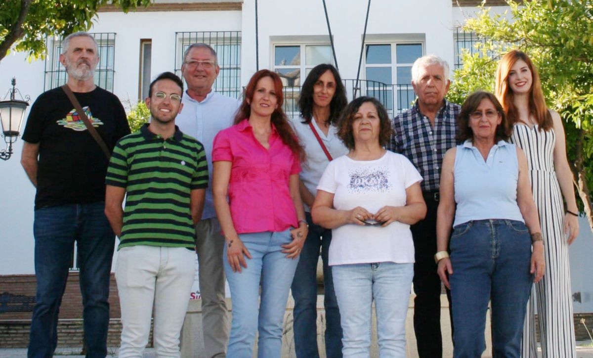 Imagen de los candidatos de Podemos en Palomares del Río (Sevilla). FOTO: FB