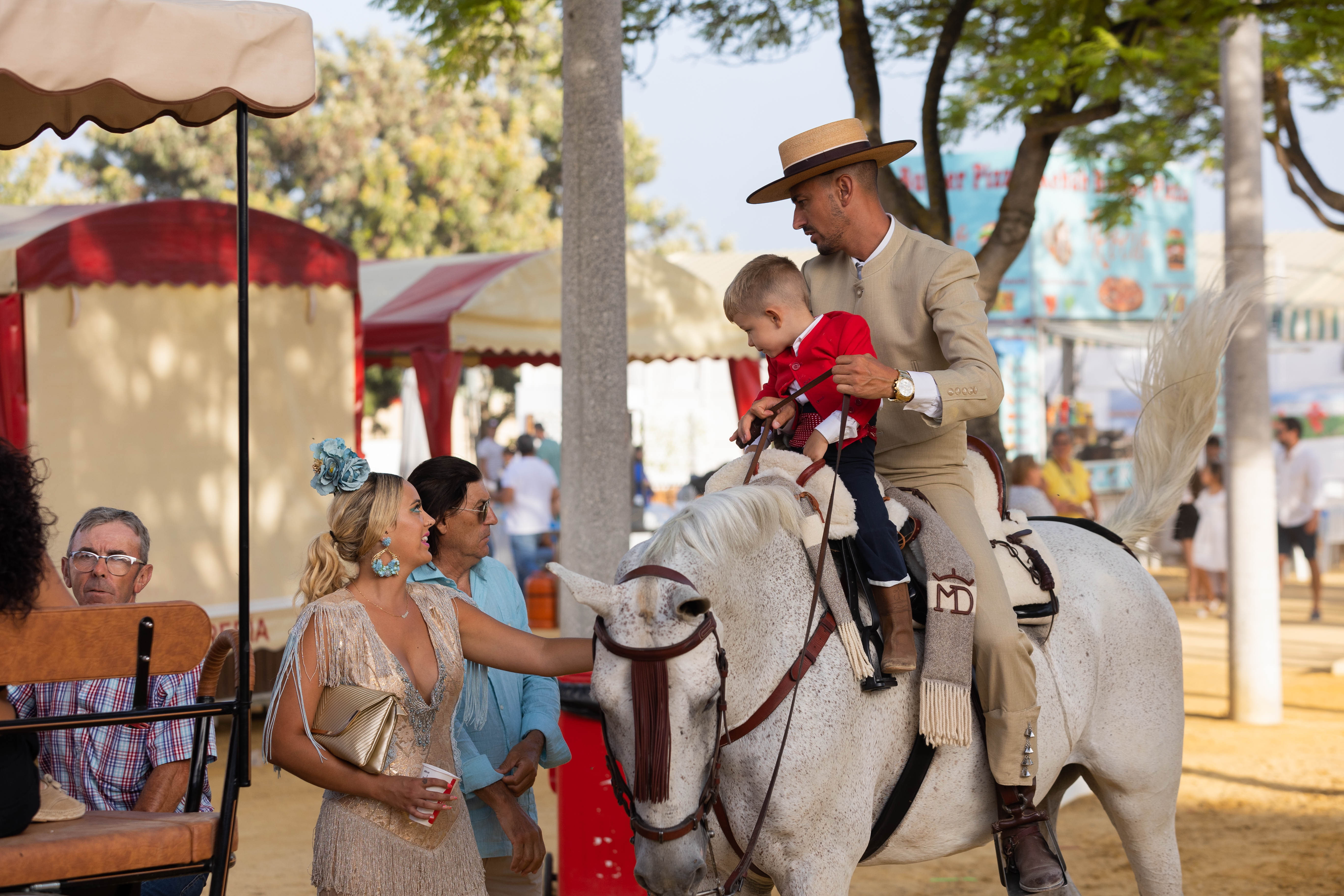 Entrega del racimo de oro en la feria de Trebujena 2023