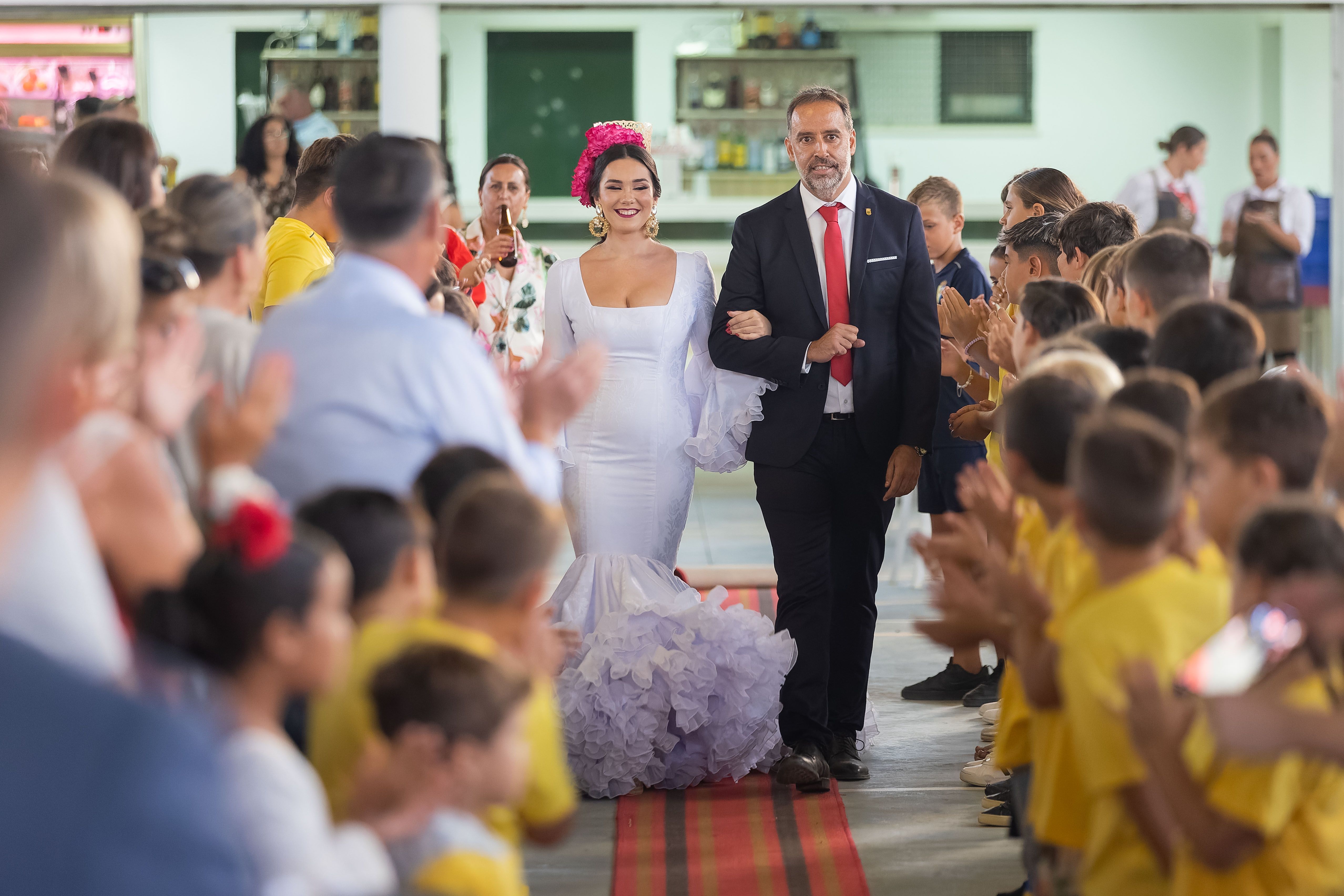 Entrega del racimo de oro en la feria de Trebujena 2023