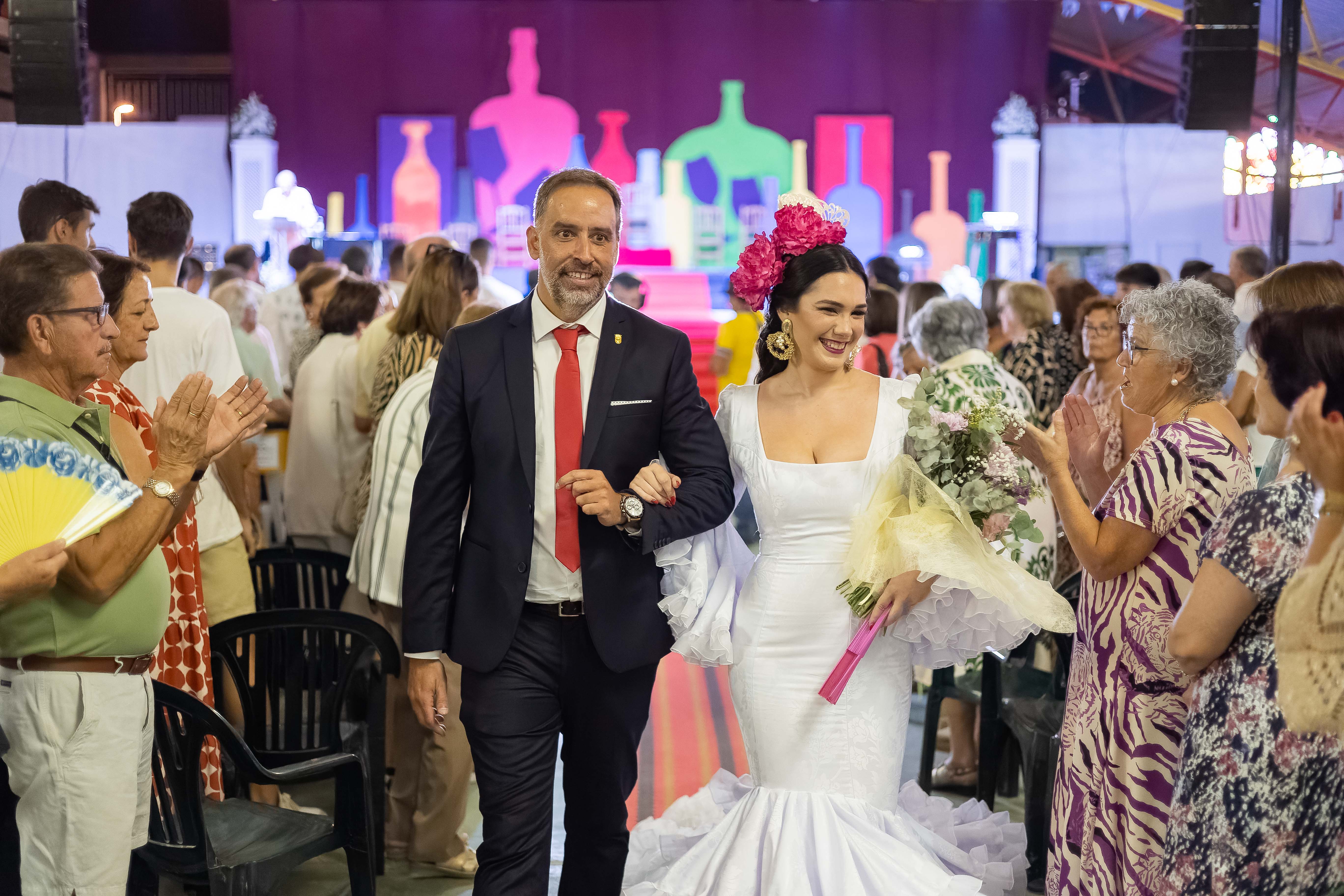 Entrega del racimo de oro en la feria de Trebujena 2023