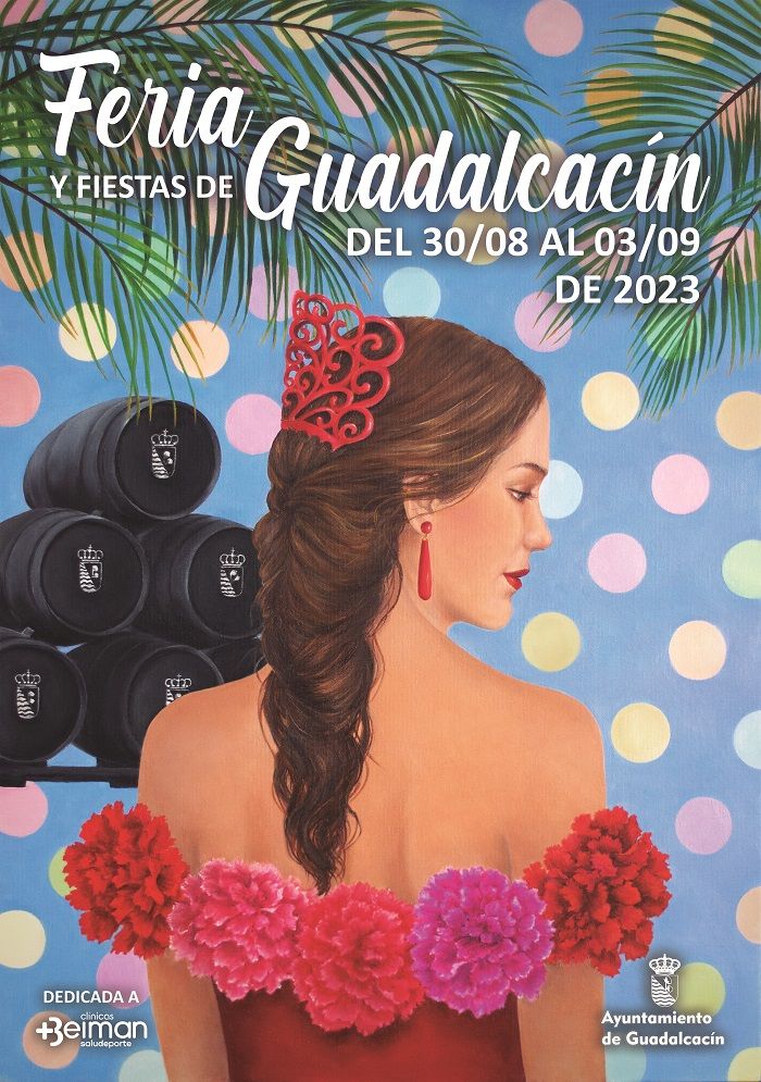 El cartel de la Feria de María Carrasco. 