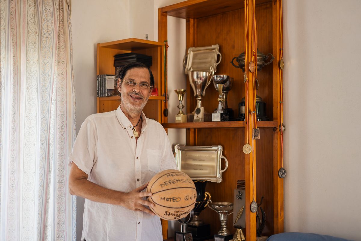 Mateo Quirós, veinte años en los banquillos. 