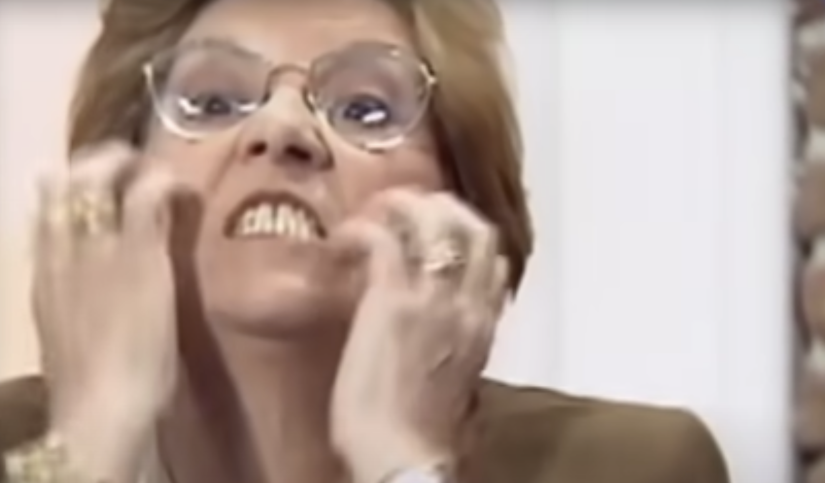 Paqui Vera, en el famoso vídeo de la 'ajogaílla' de Canal Sur.