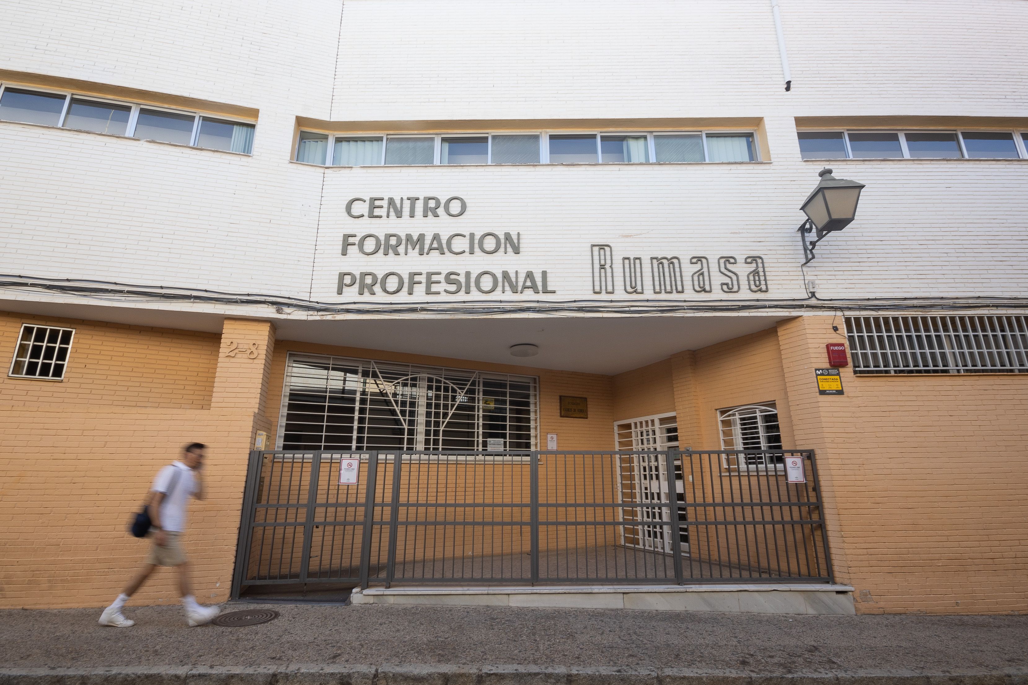 Imagen del Centro de Formación Profesional Rumasa, en el centro de Jerez.