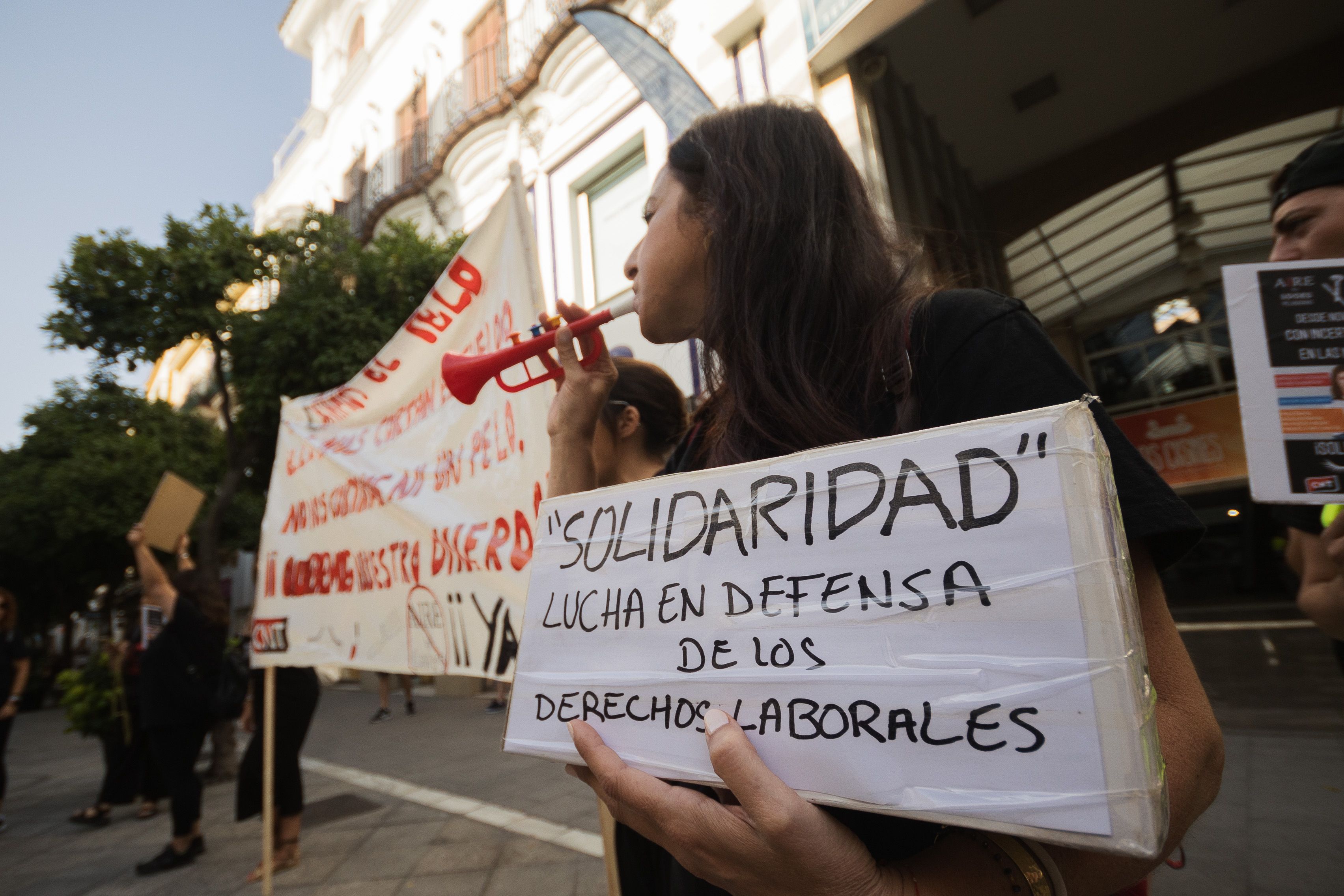 Caja de resistencia para apoyar a las compañeras en situación de gravedad.