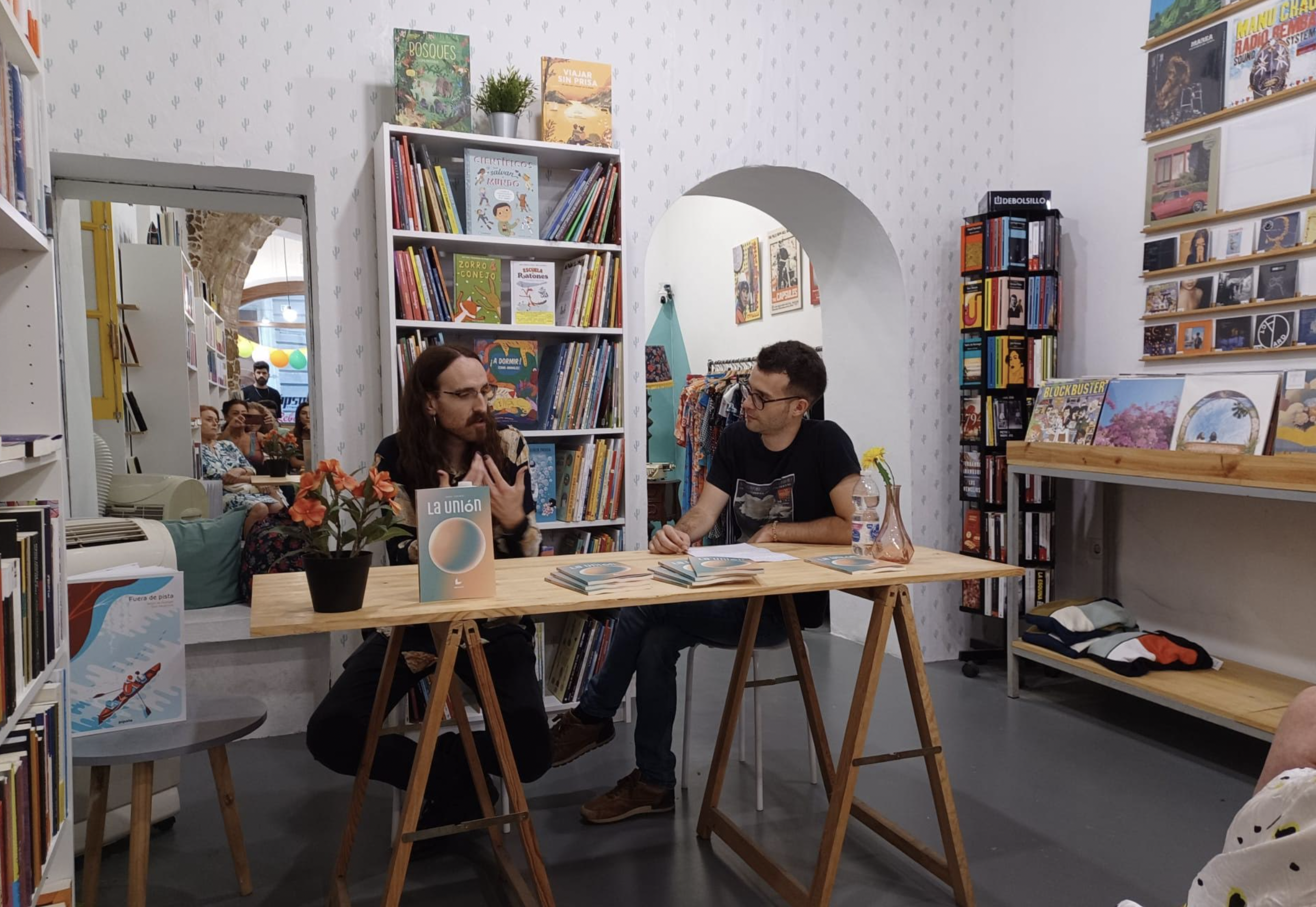Presentación de la novela 'La Unión' en Cádiz. CEDIDA