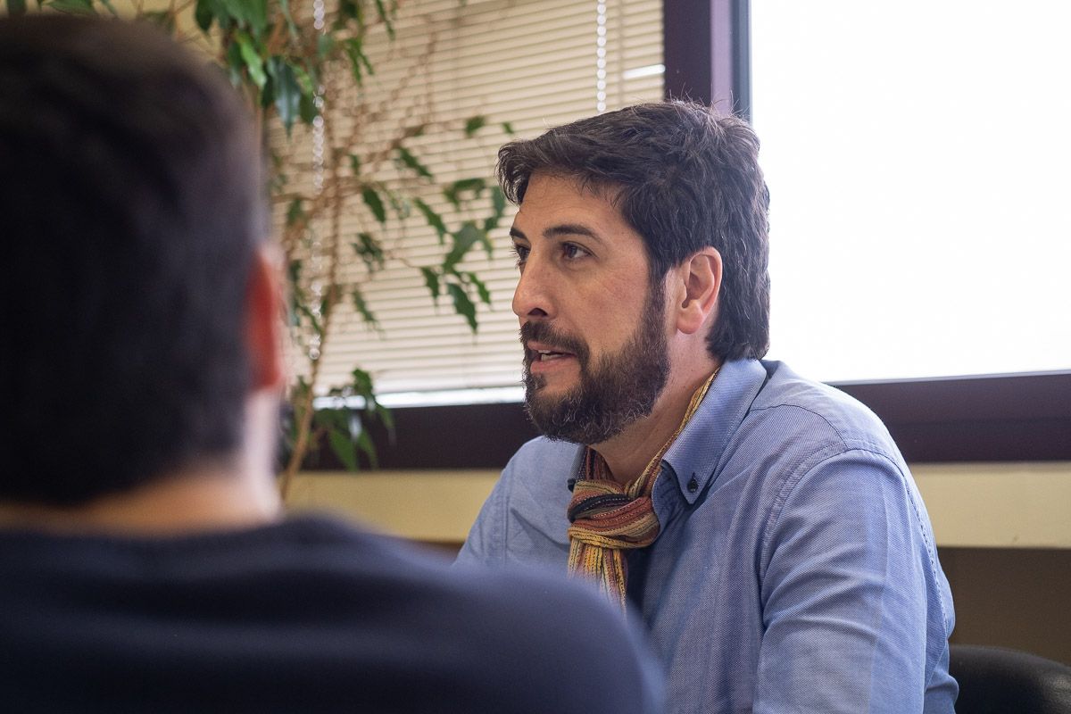 Antonio González Carretero, durante una entrevista el pasado mes de febrero. FOTO: MANU GARCÍA