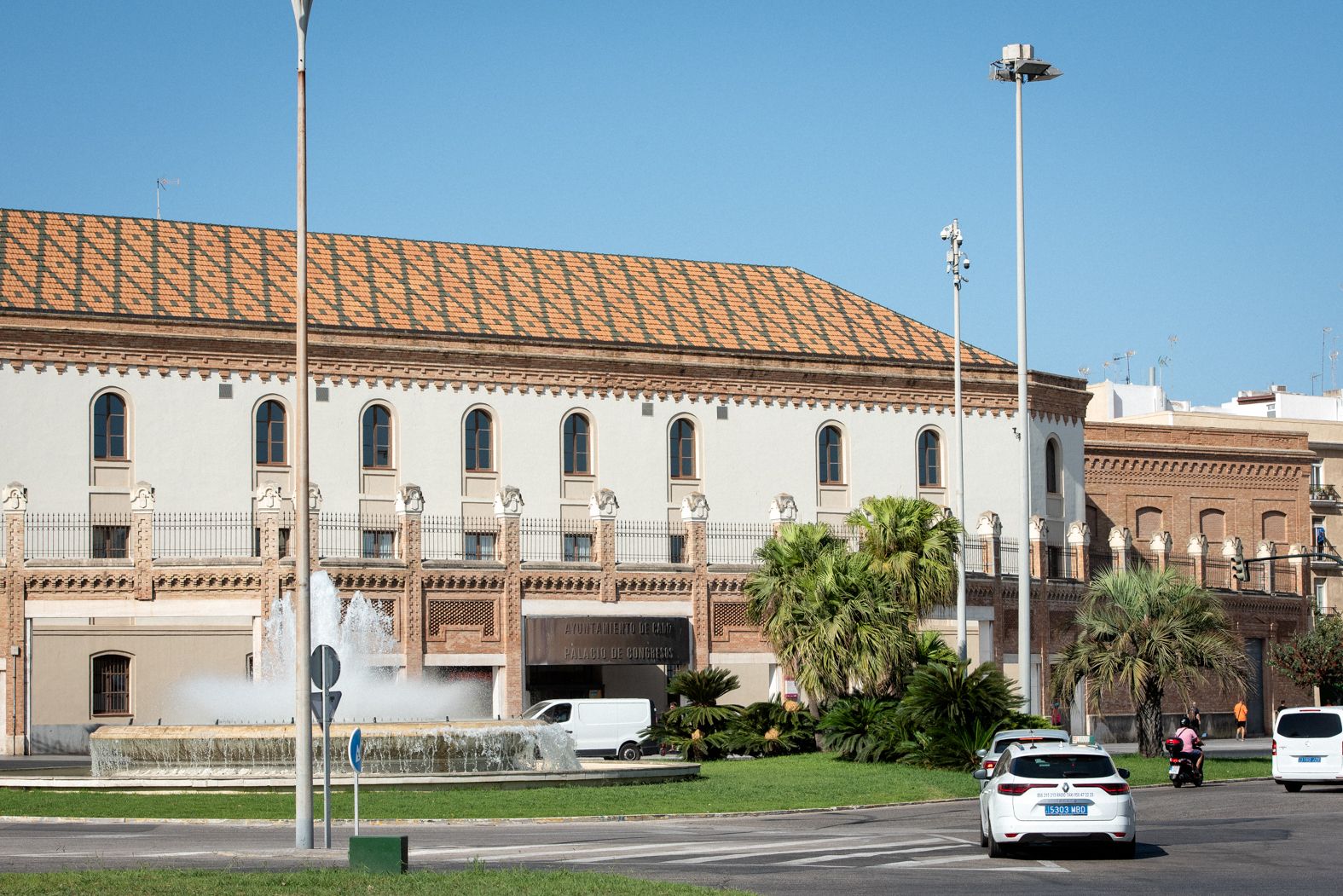 Plaza Sevilla en Cádiz, donde ocurrió la agresión.