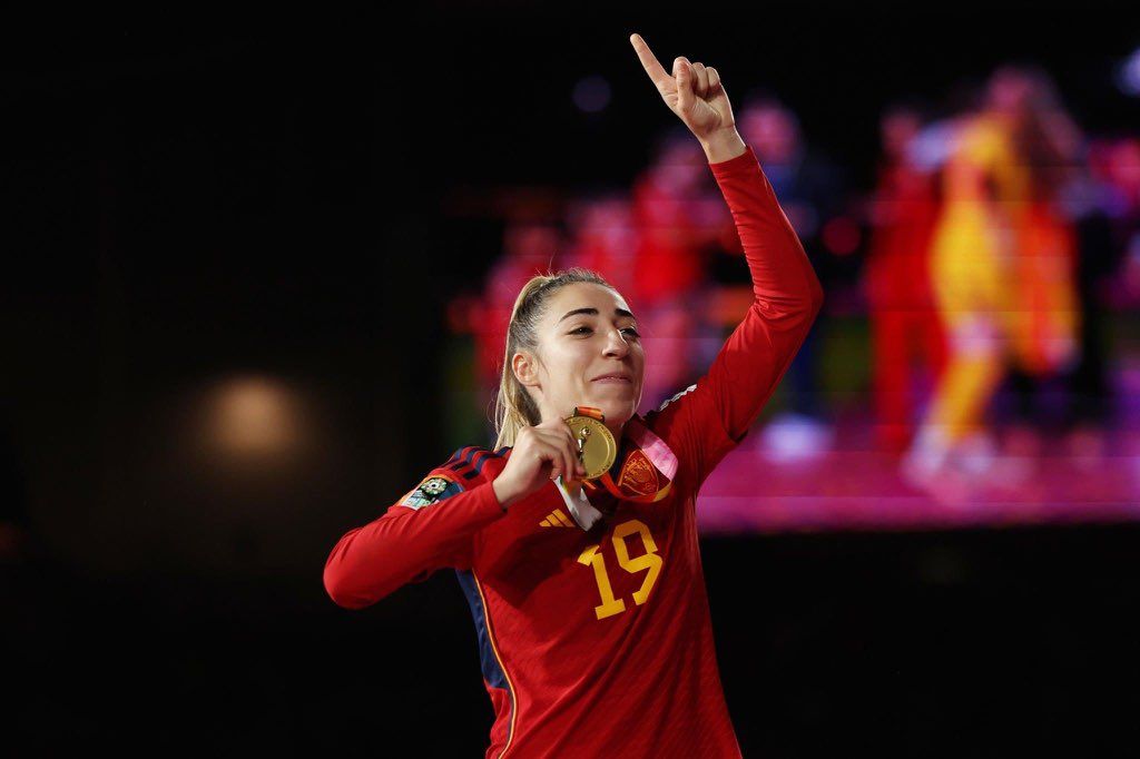 Olga Carmona, campeona del Mundial con España.
