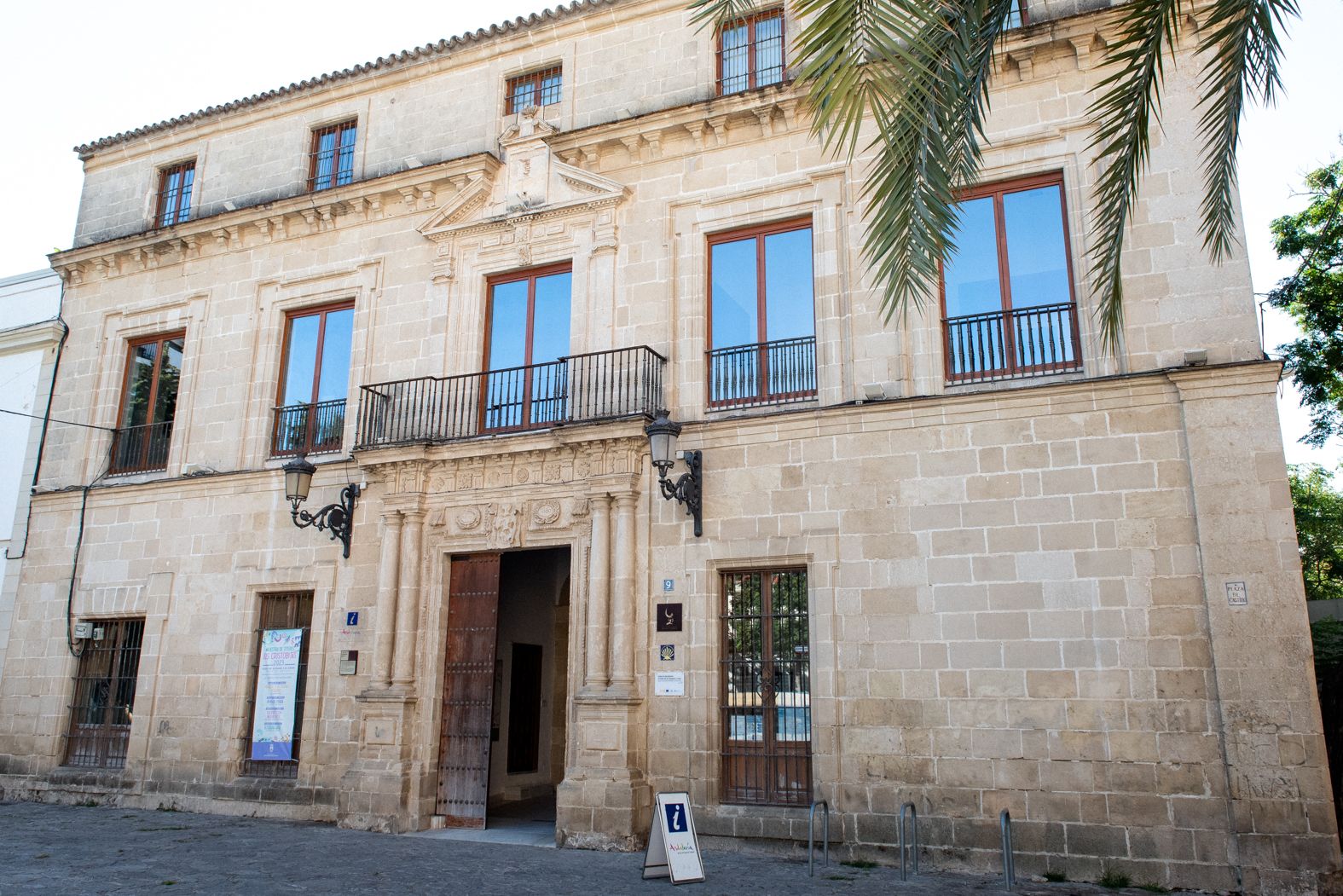 El Palacio de Araníbar en El Puerto, en una imagen reciente.