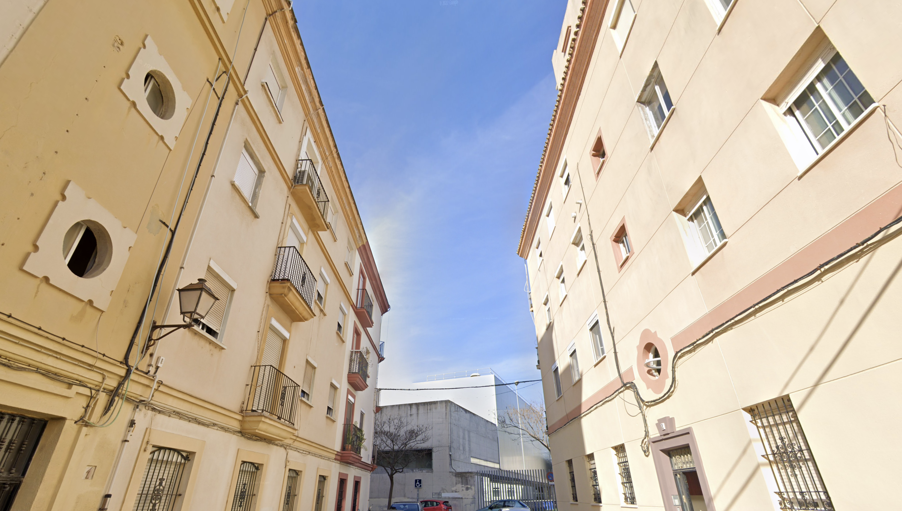 La calle San Judas de Cádiz, donde se requisó la coca. La calle San Judas de Cádiz, donde se requisó la coca.