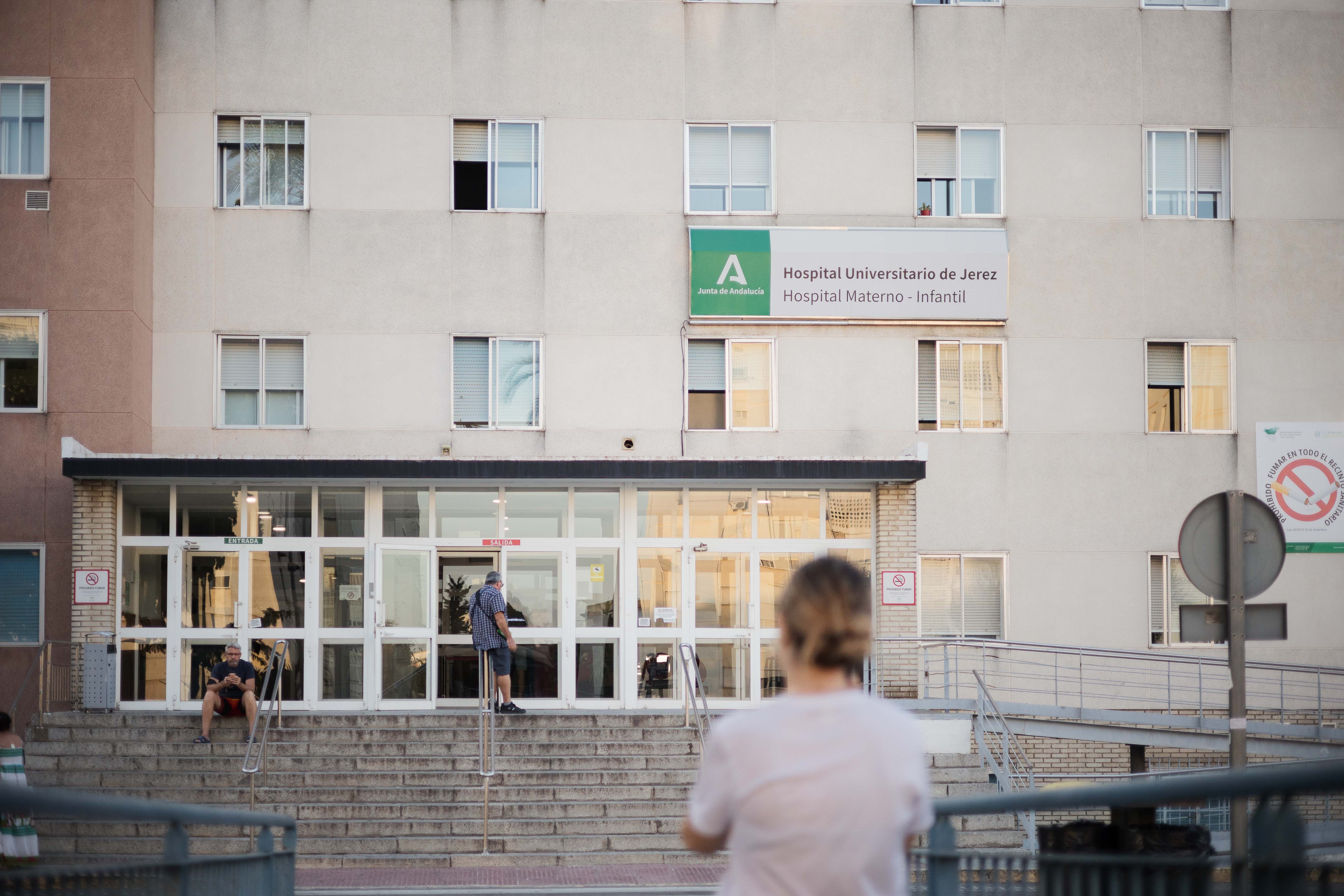Imagen del hospital de Jerez.