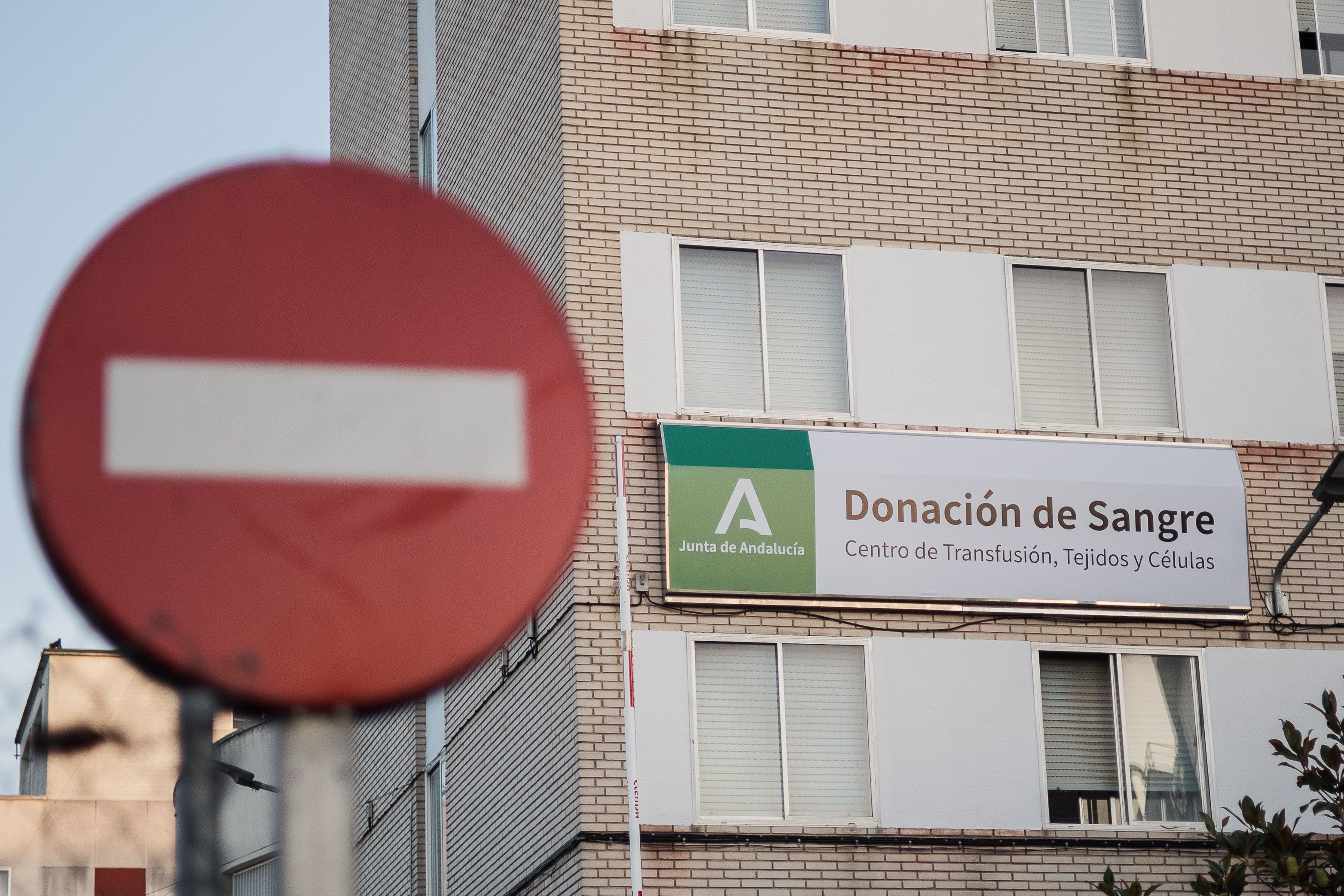 Zona de Donación de Sangre en el Hospital de Jerez, en una imagen de archivo.