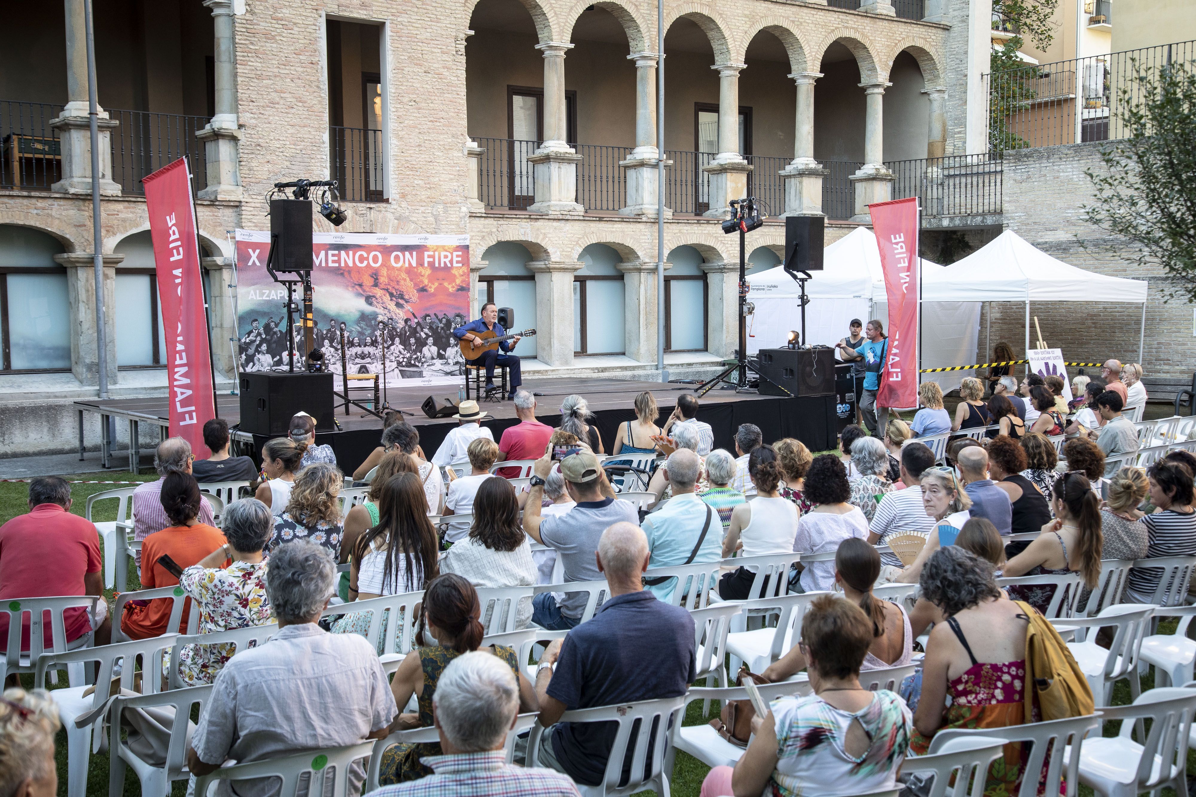 Manolo Franco en el Palacio de Ezpeleta - Festival Flamenco On Fire 2023 - Foto: Susana Girón