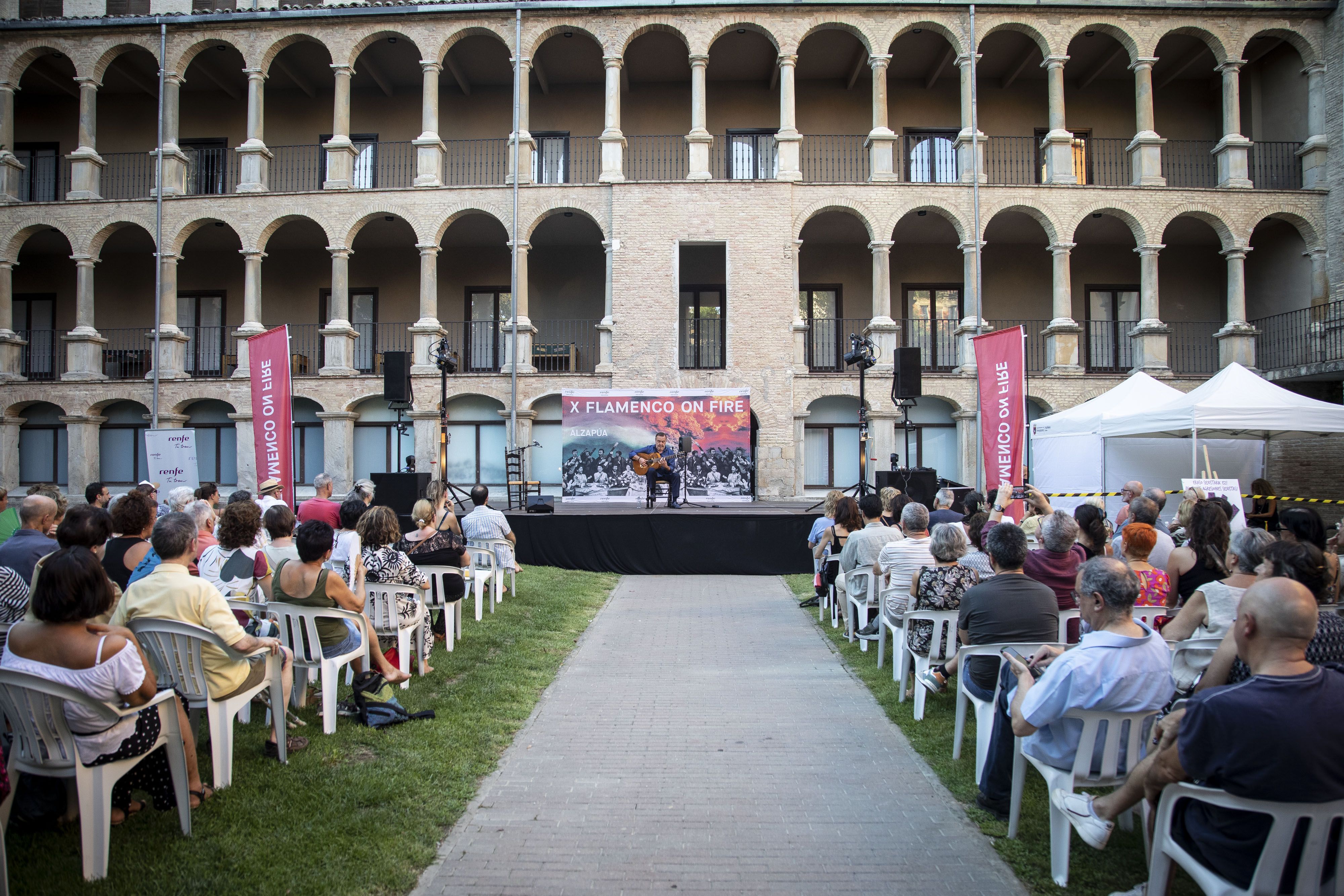 Manolo Franco en el Palacio de Ezpeleta - Festival Flamenco On Fire 2023 - Foto: Susana Girón