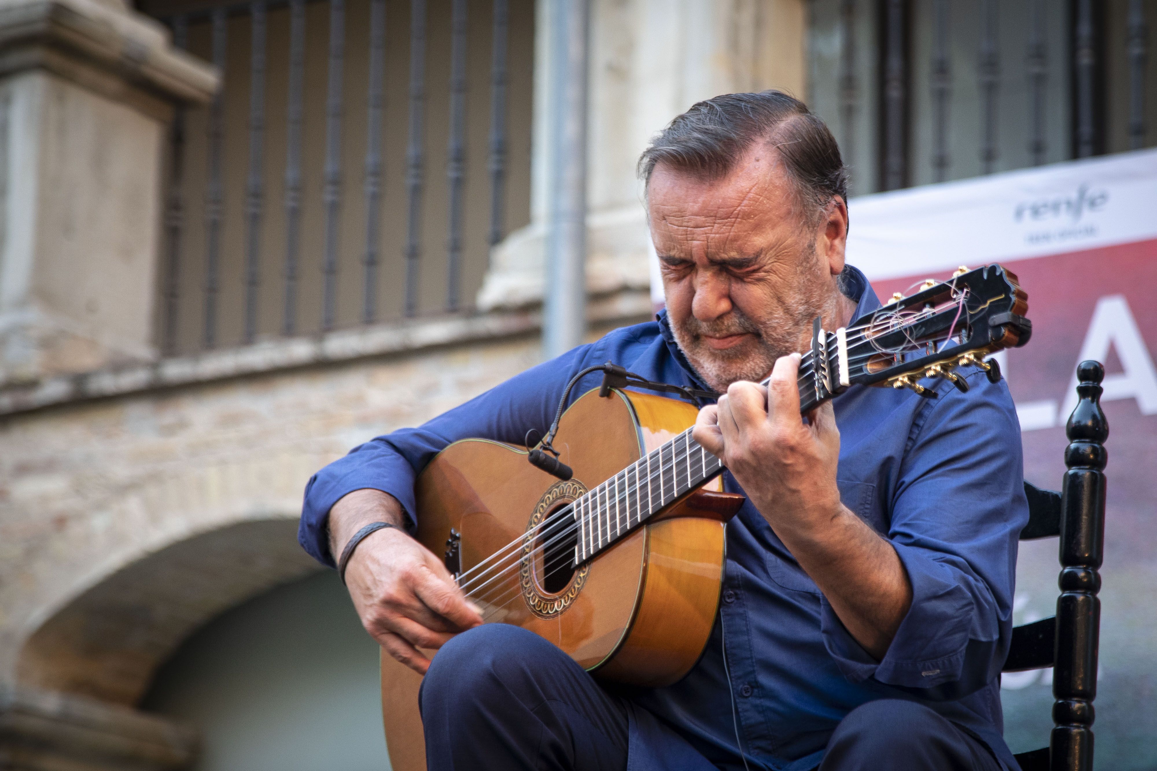 Manolo Franco en el Palacio de Ezpeleta - Festival Flamenco On Fire 2023 - Foto: Susana Girón