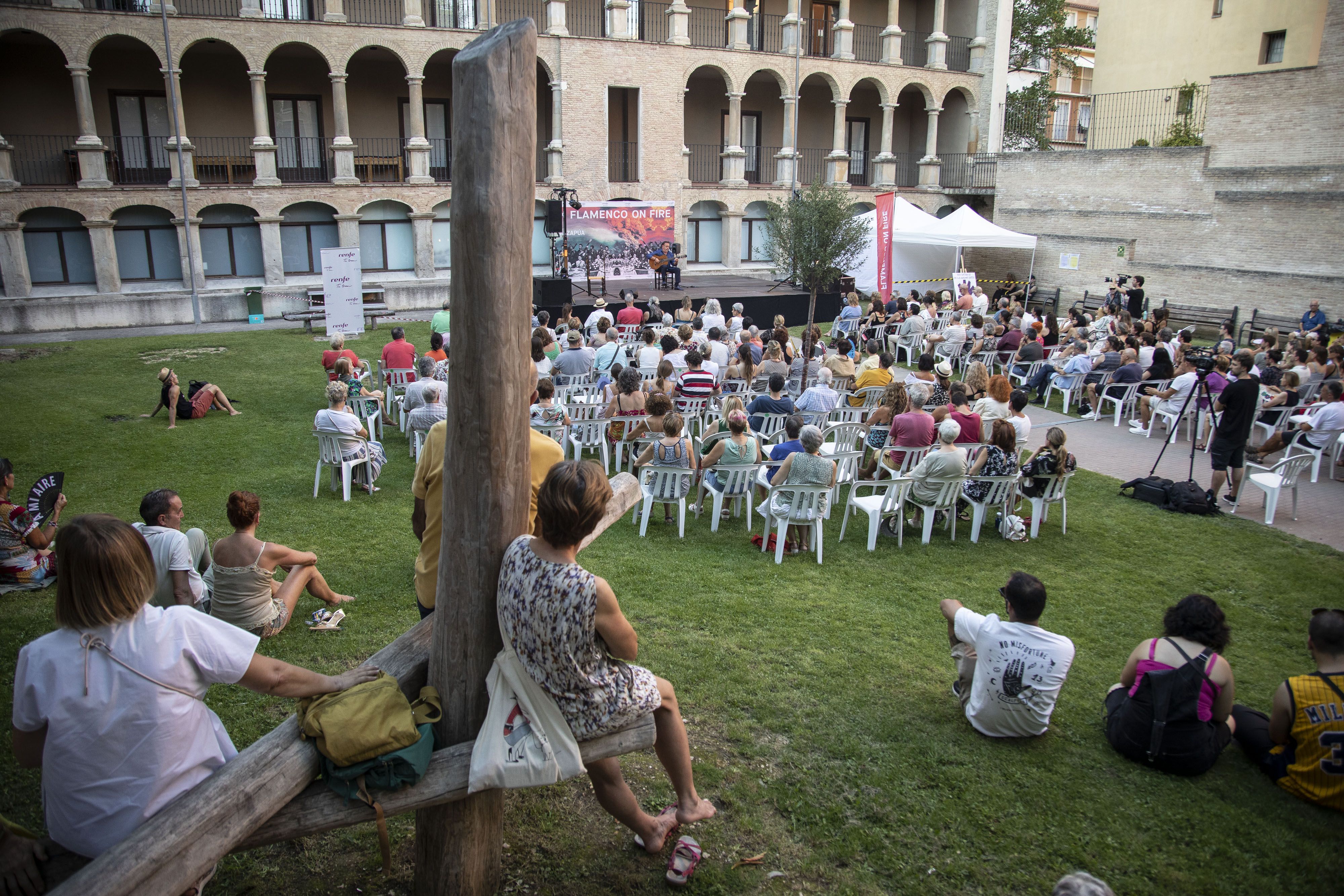 Manolo Franco en el Palacio de Ezpeleta - Festival Flamenco On Fire 2023 - Foto: Susana Girón
