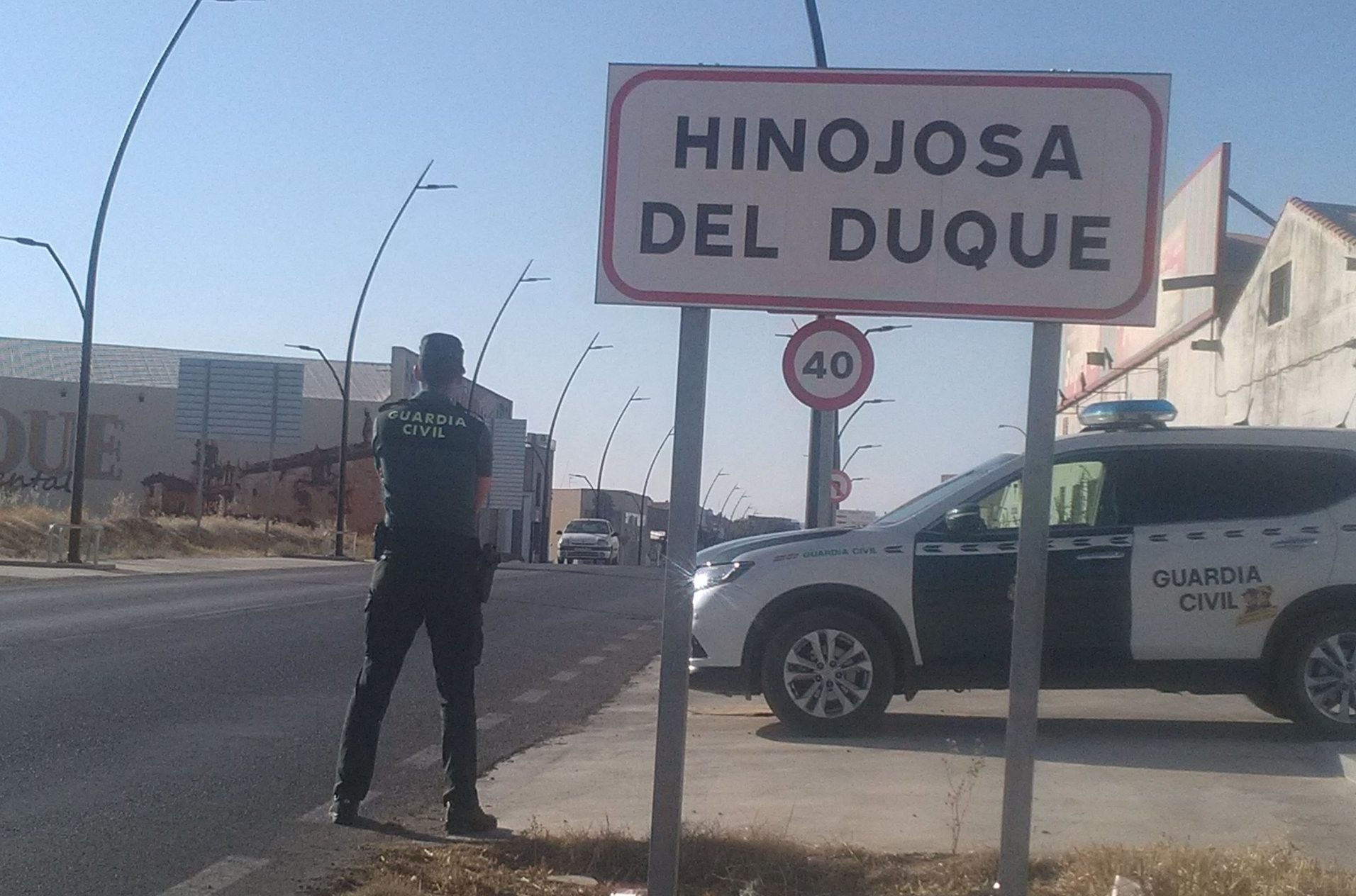 Riña tumultuaria en Hinojosa del Duque, un pueblo de Córdoba. 