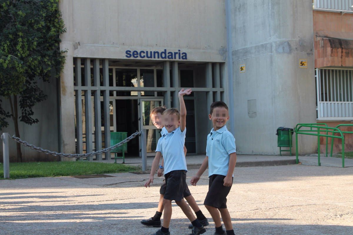 Alumnos del colegio Altair. FOTO: ALTAIR