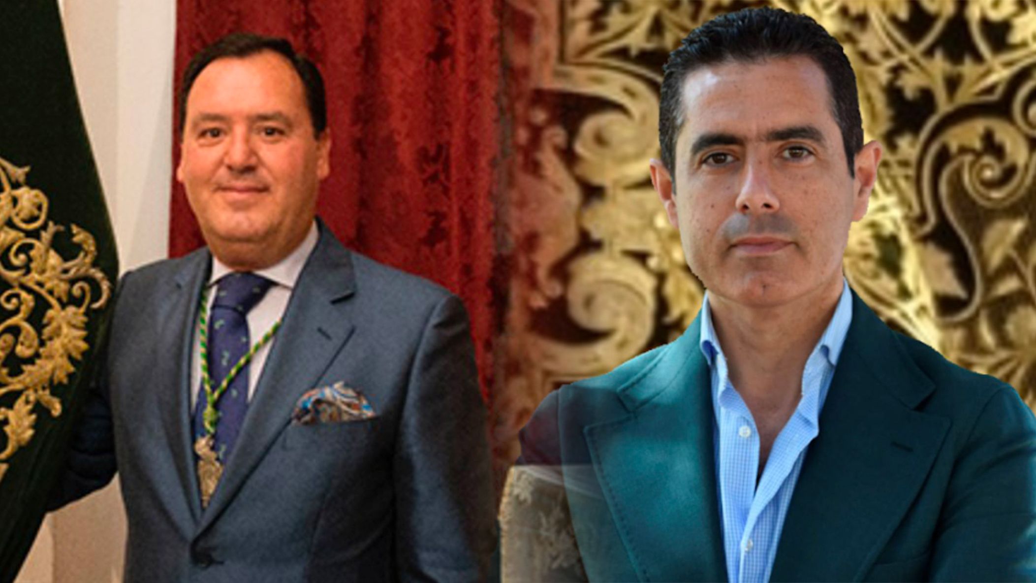 Cesar Díaz, en la derecha, ganador de las elecciones.