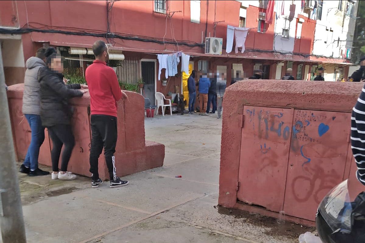 Vista reciente de la parte vieja de la barriada de San Juan de Dios. Autor: MANU GARCÍA