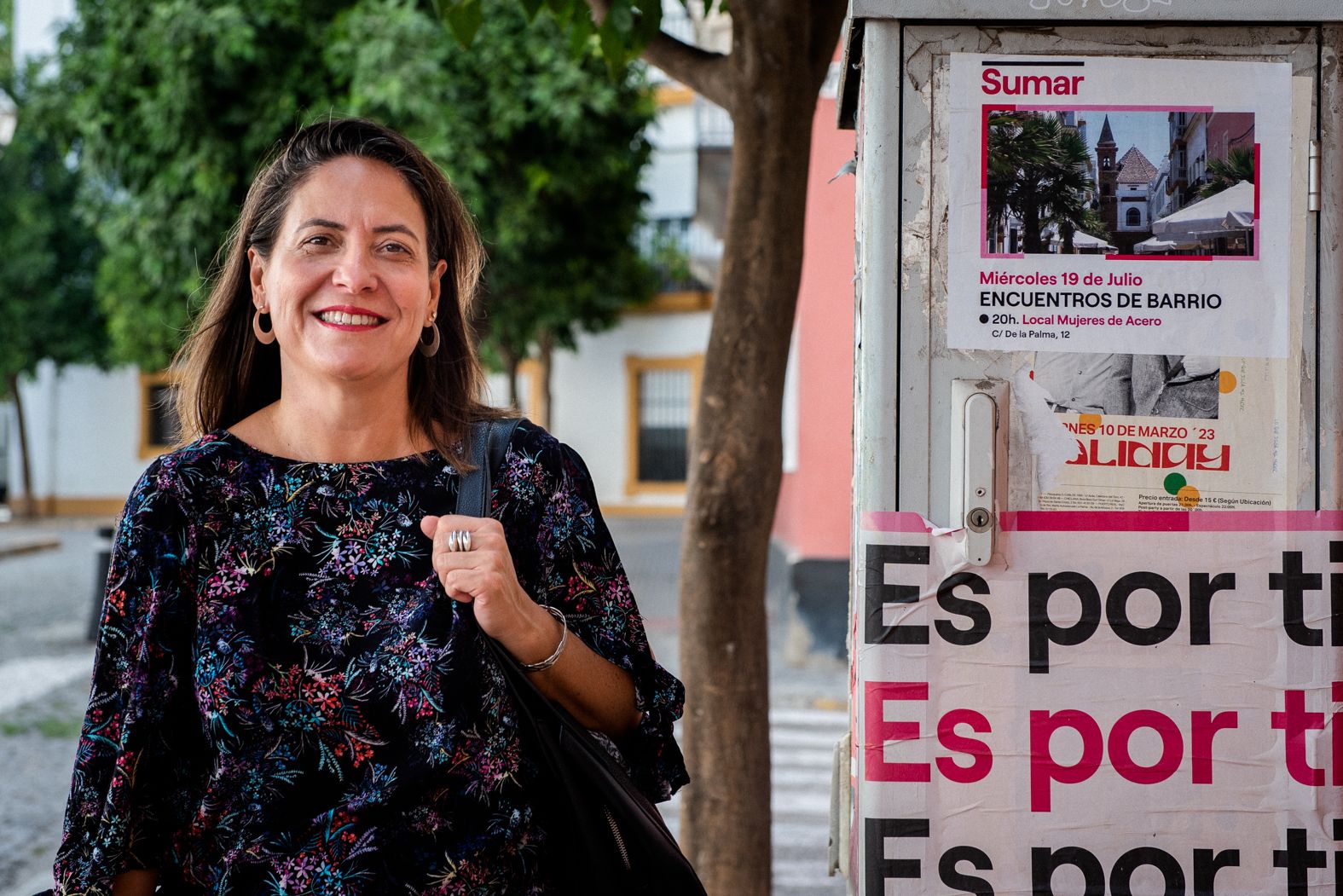 Esther Gil de Reboleño, la voz andaluza más relevante de Sumar.