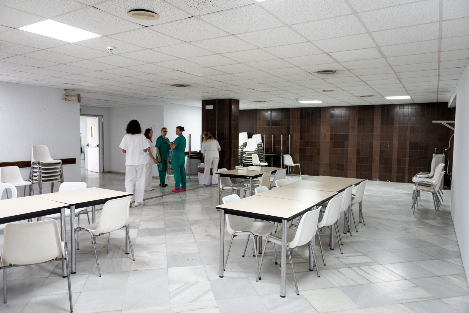 Imagen de la cafetería en San Carlos.