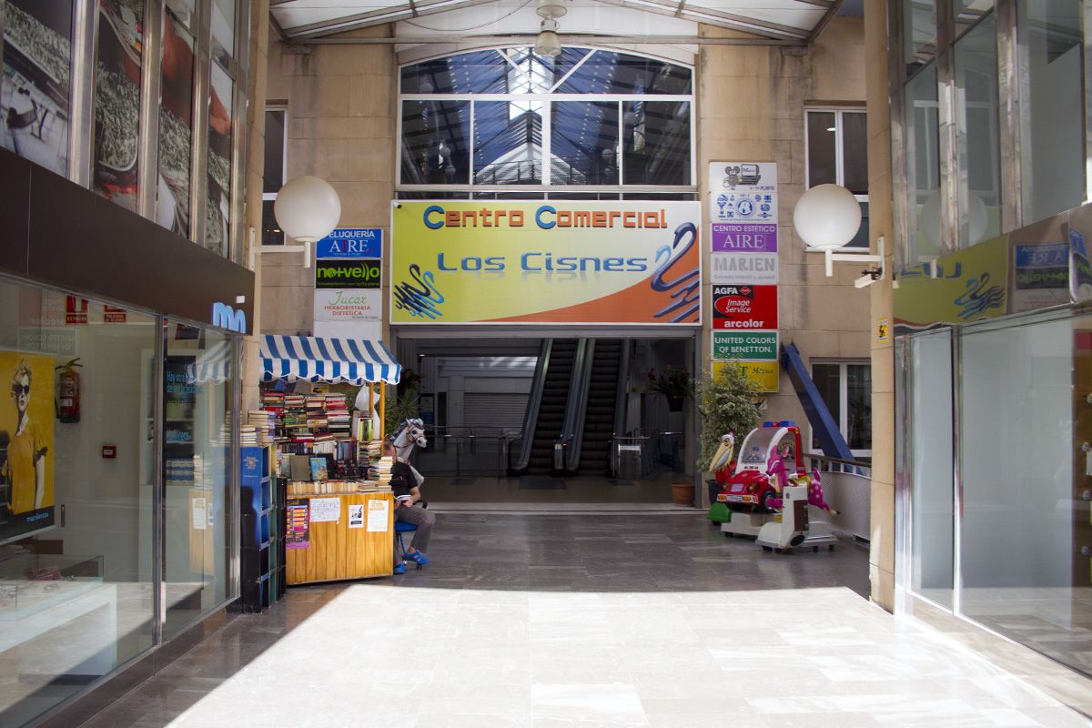 El centro comercial Los Cisnes, en una imagen de archivo.
