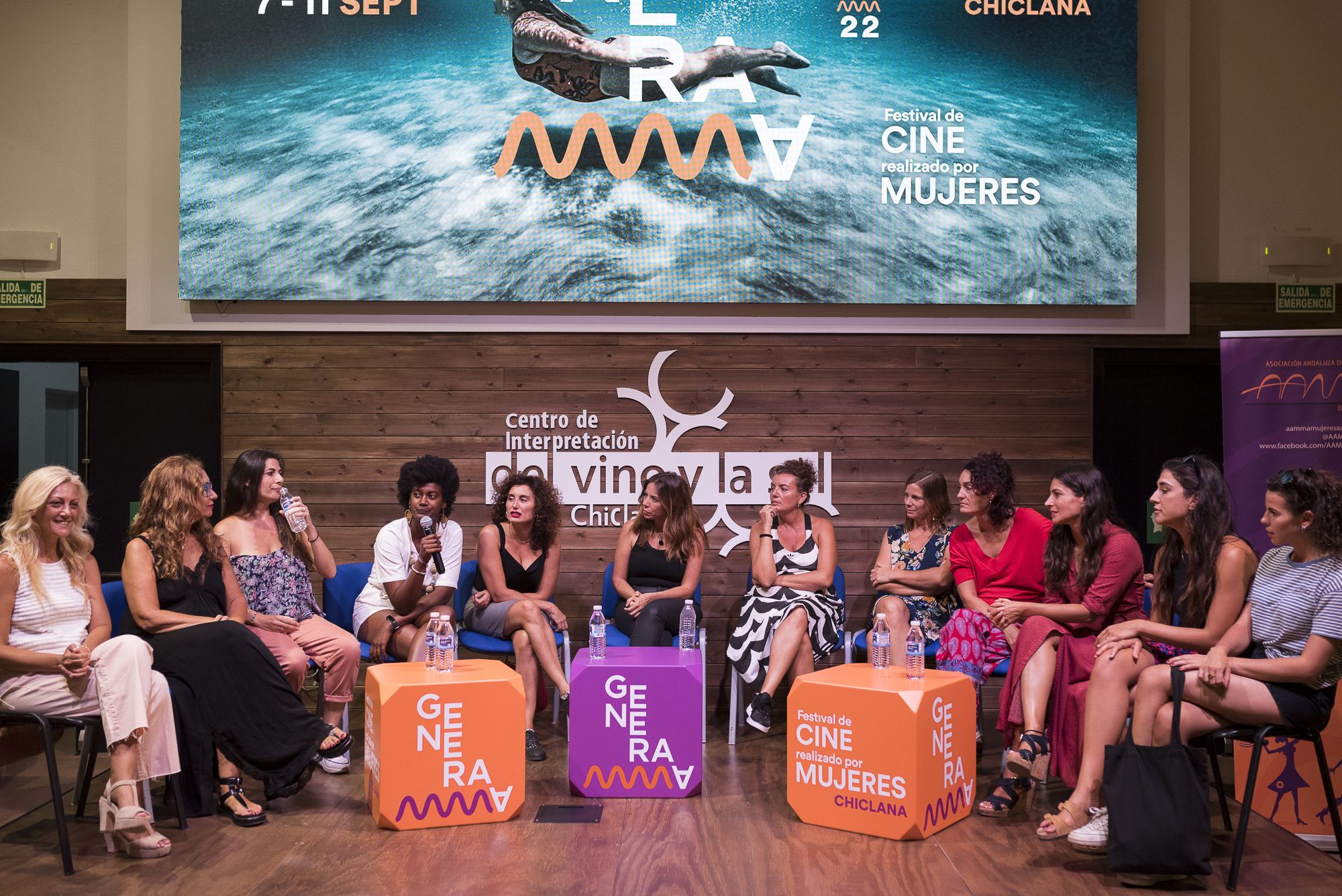 Acto en Generamma de presentación del programa paralelo. 