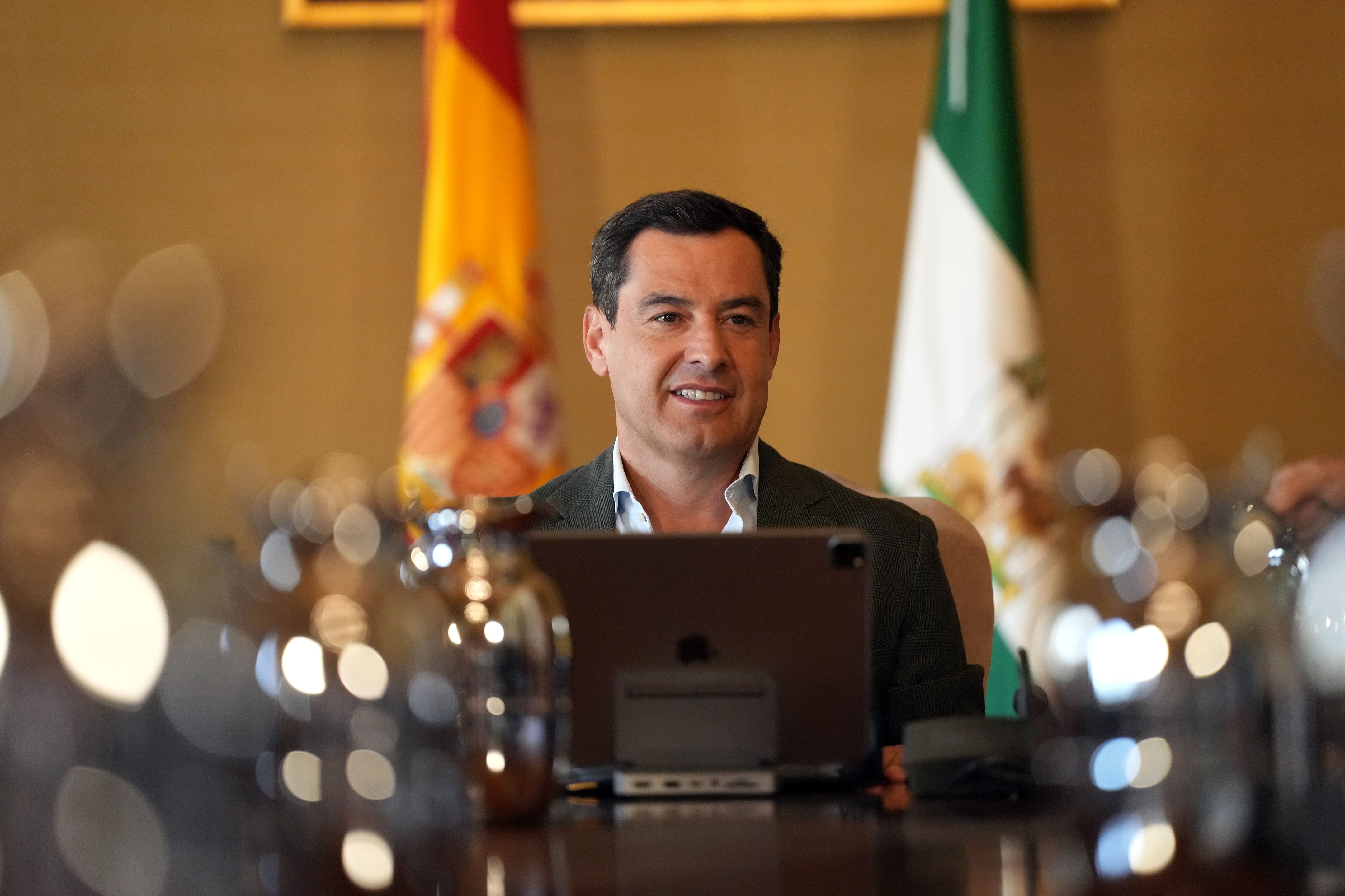 Juanma Moreno, presidente de la Junta de Andalucía.