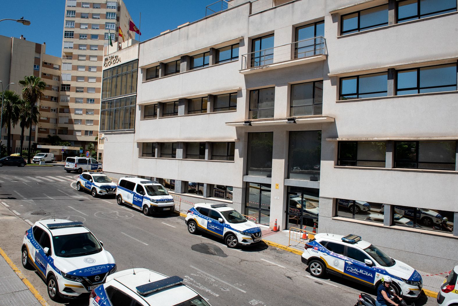 La comisaría de Policía Local de Cádiz, en una imagen de archivo.