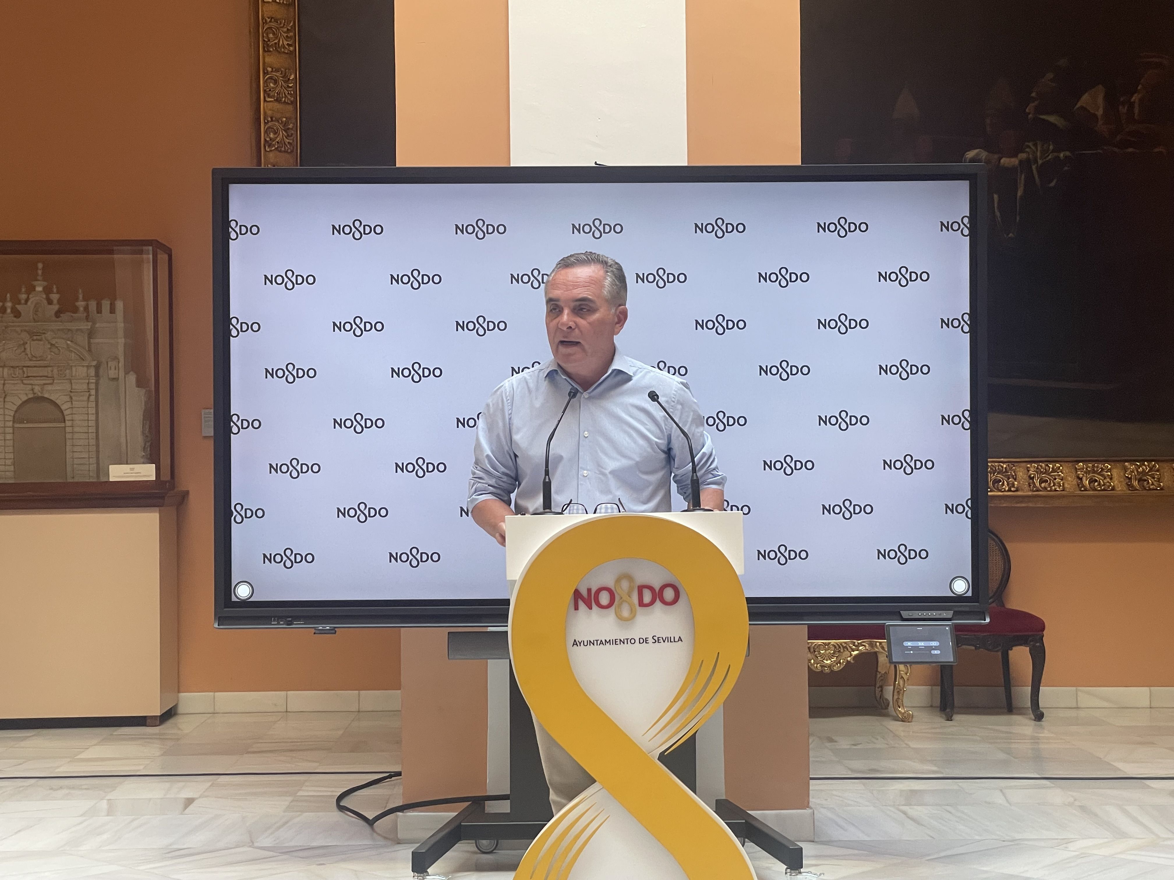 Juan Bueno, delegado de Hacienda del Ayuntamiento de Sevilla.