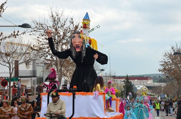 La Bruja Piti, en un pasado Carnaval de Trebujena.