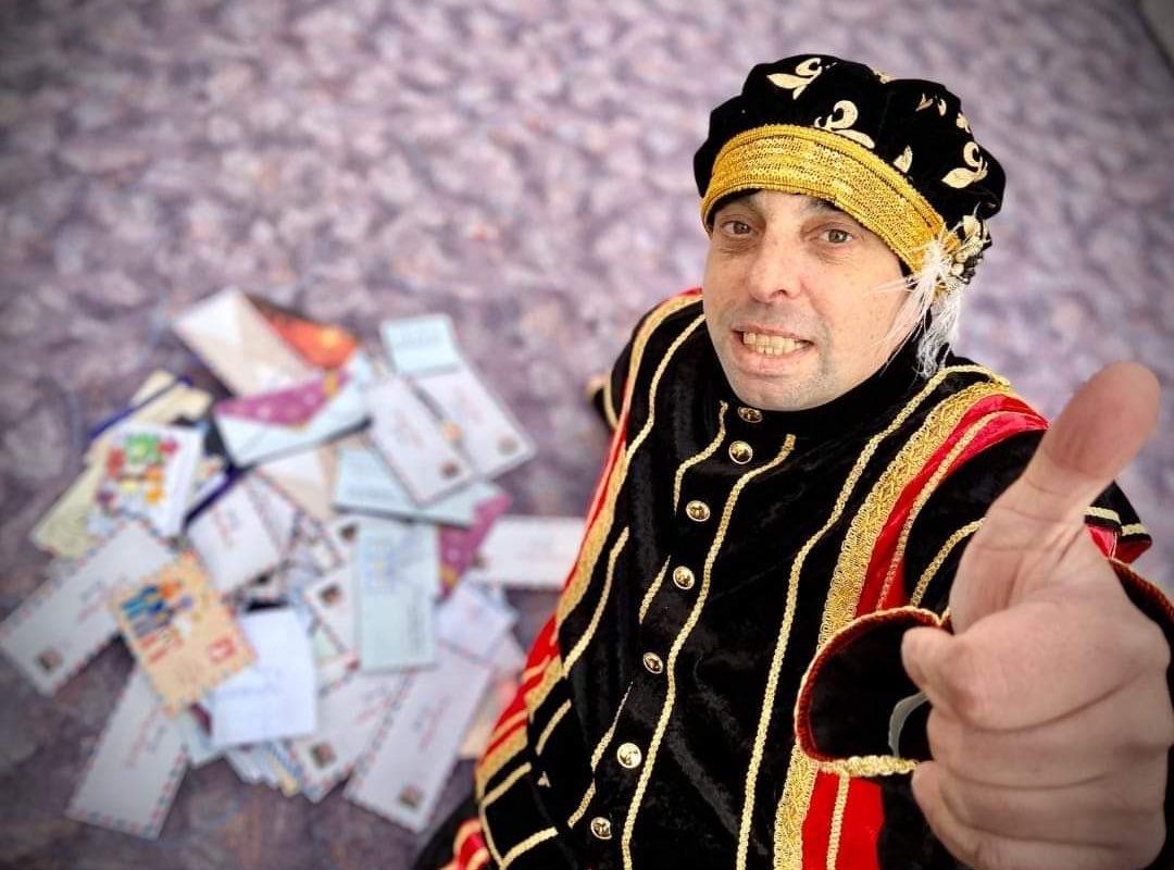 Paquito del Mentidero en su participación en la cabalgata. AYUNTAMIENTO DE CÁDIZ