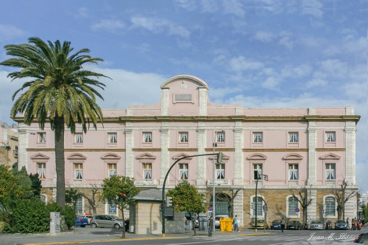 Edificio de la Diputación provincial de Cádiz.