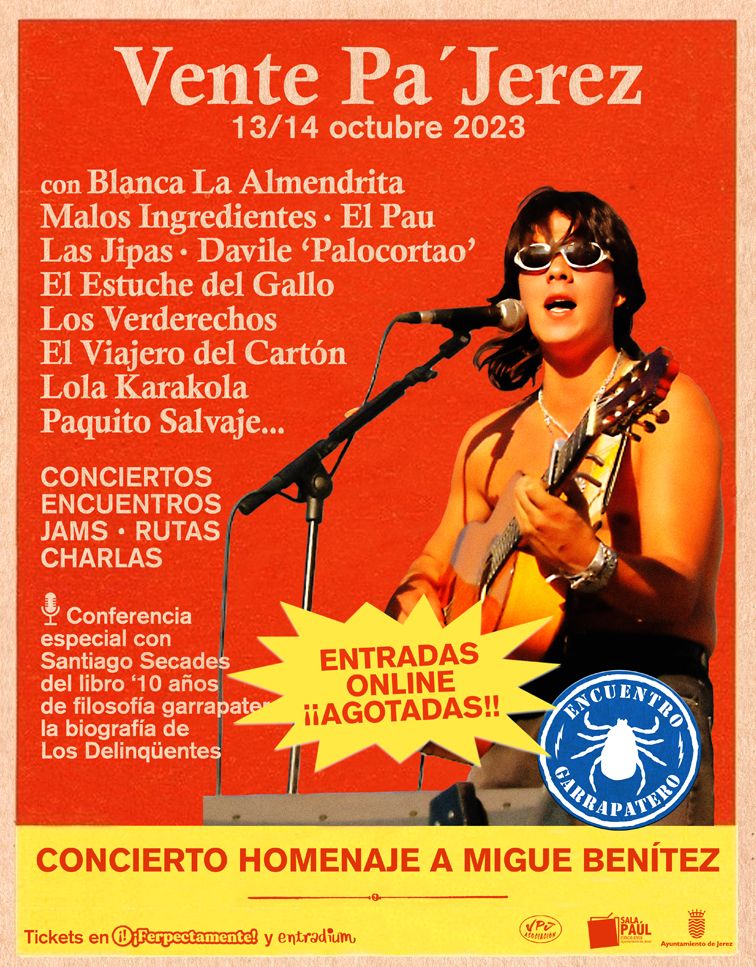 Cartel del Vente pa' Jerez 2023