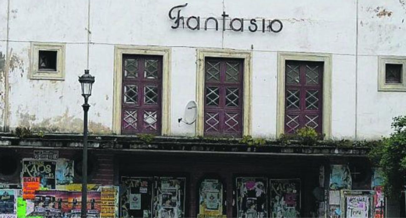 Una imagen del cine Fantasio, cuya historia está acompañada de una leyenda urbana.