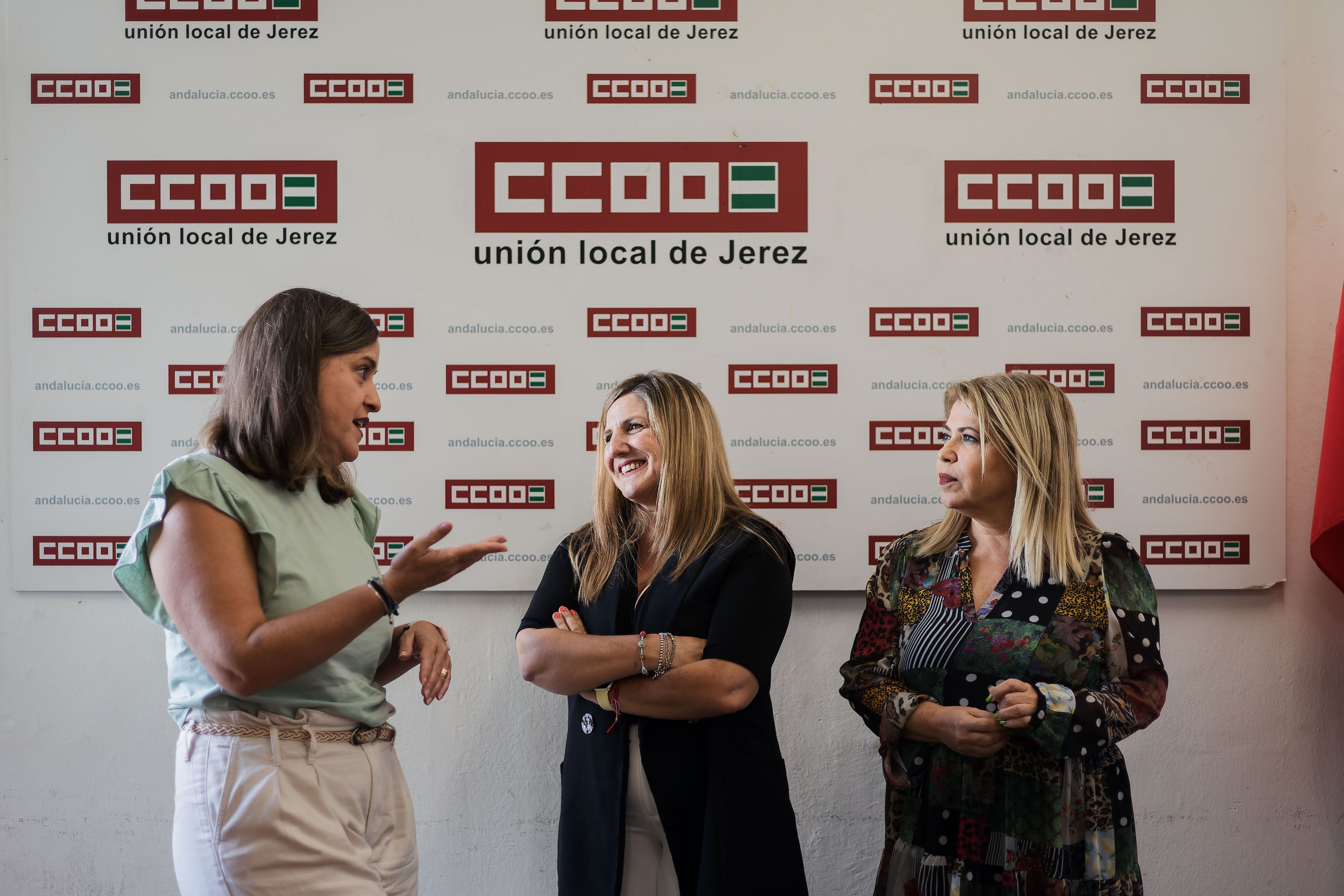 RUEDA DE PRENSA MAMEN SANCHEZ IRENE GARCIA CCOO 1