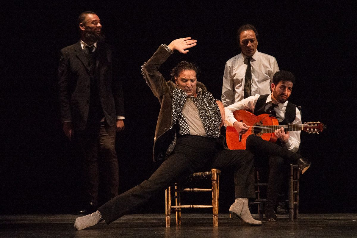 Antonio El Pipa, durante el estreno de 'Estirpe', uno de los artistas flamencos que actuarán este verano en Jerez.