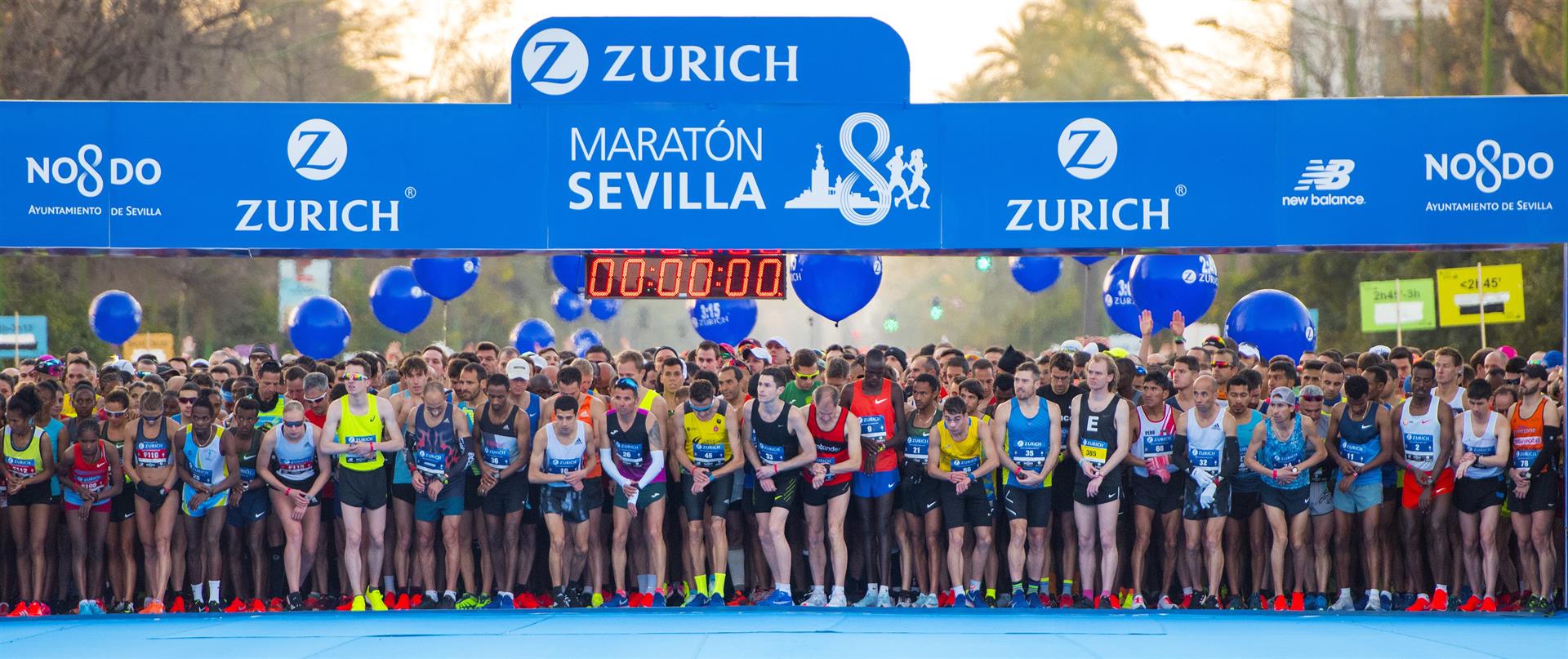 Maratón 2020 en Sevilla.