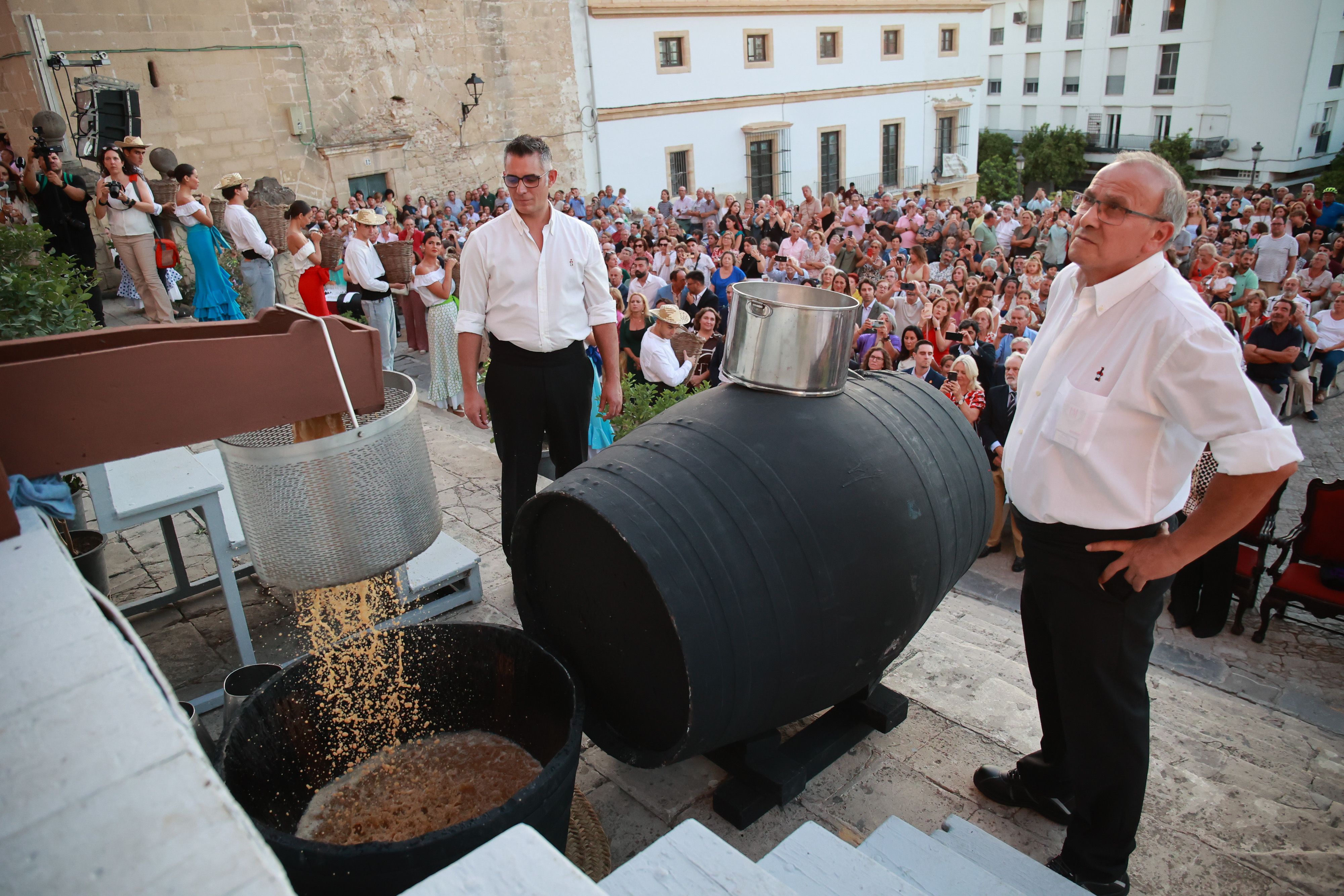 El acto de la Pisa de la Uva 