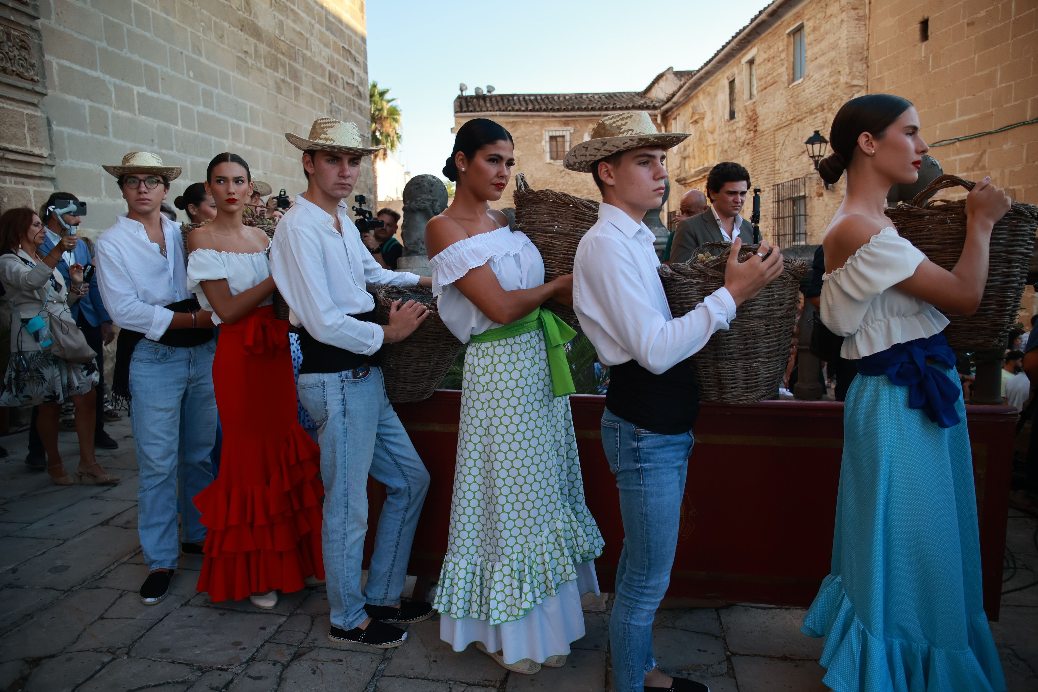 El acto de la Pisa de la Uva 